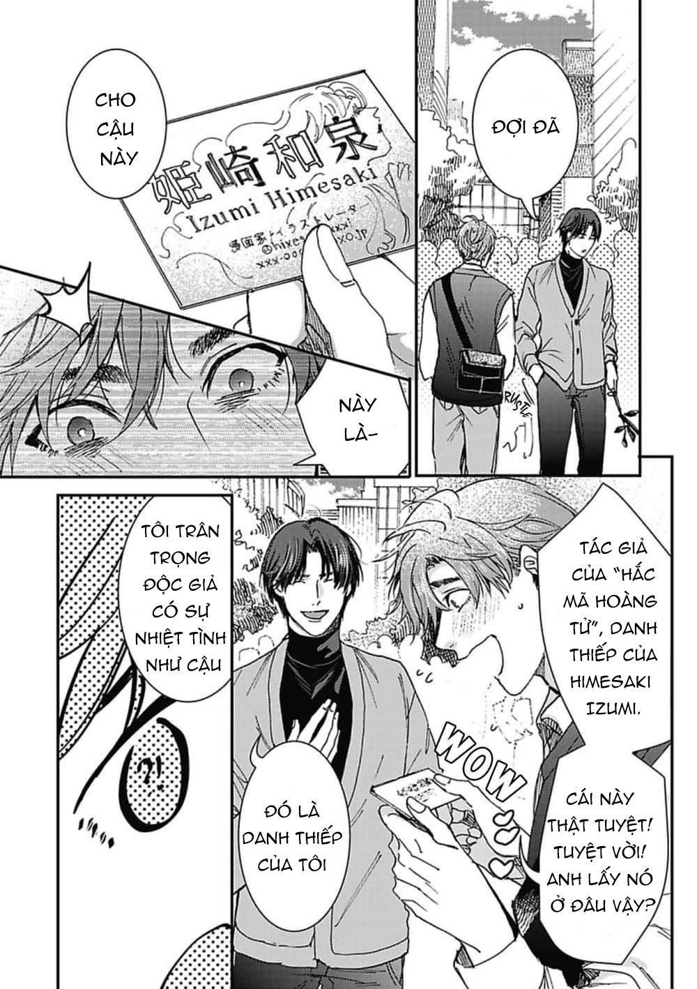 Những chàng trai trong truyện cổ tích Chapter 1 - Next Chapter 2