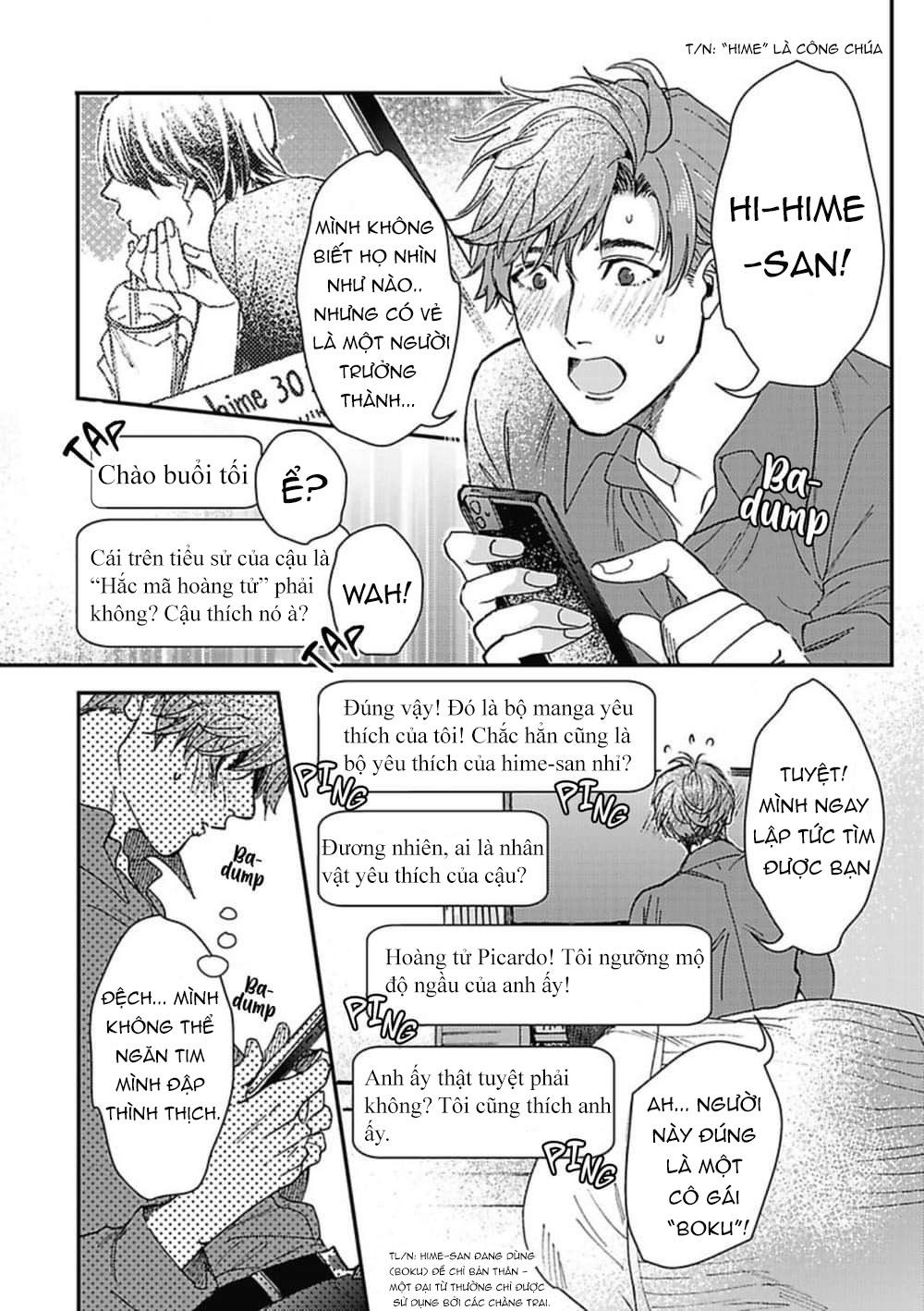 Những chàng trai trong truyện cổ tích Chapter 1 - Next Chapter 2