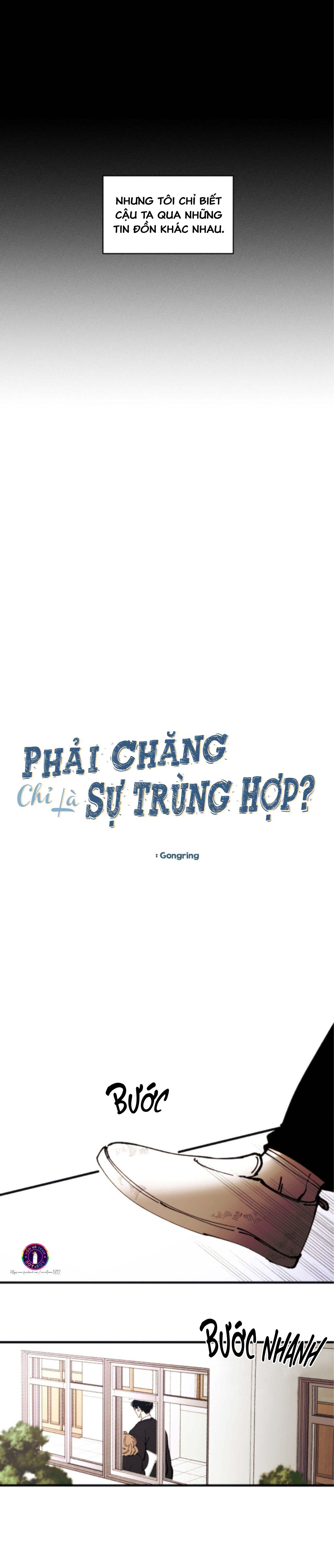 Phải Chăng Chỉ Là Sự Trùng Hợp (END) Chapter 3 - Next Chapter 4