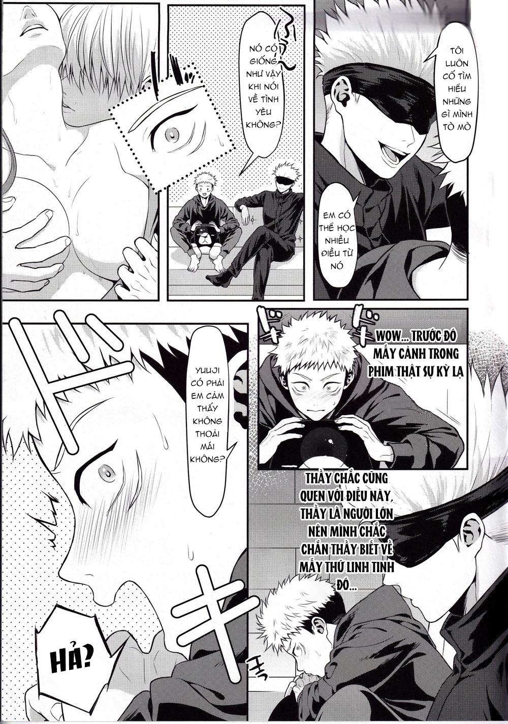 Doujinshi Tổng Hợp Chapter 2 Gojo x Yuuji - Next Chapter 3 Gojo x Yuuji