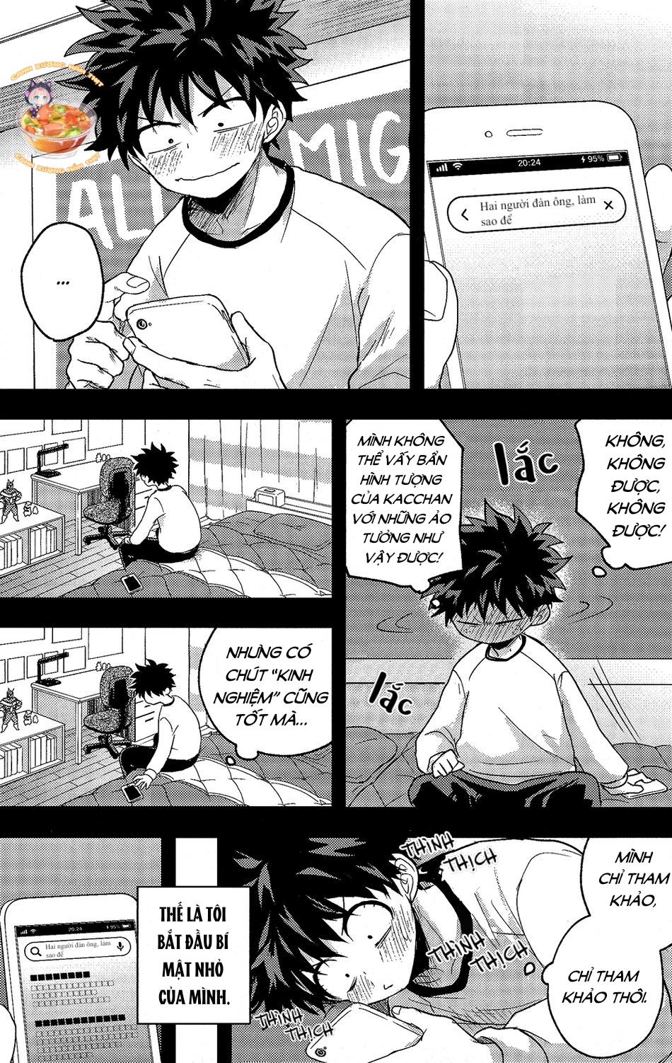 Tổng Hợp Oneshot Boylove 18+ Chapter 97 My HeroAcademia - Next Chapter 98 Attack on Titan