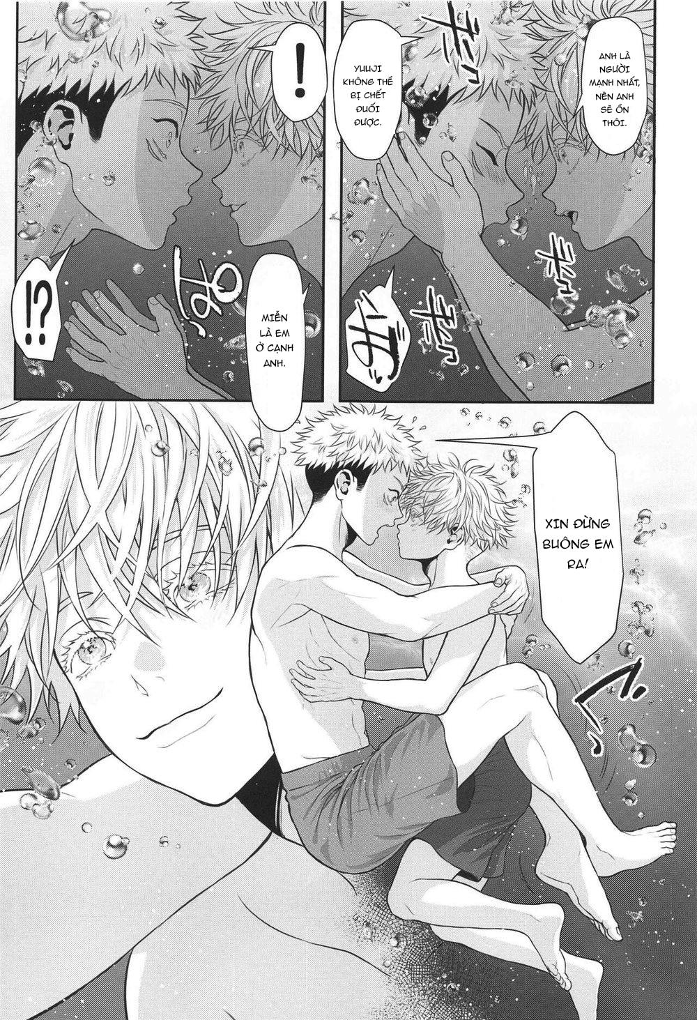 Doujinshi Tổng Hợp Chapter 4 Gojo x Yuuji - Next Chapter 5 Yuuji x Megumi