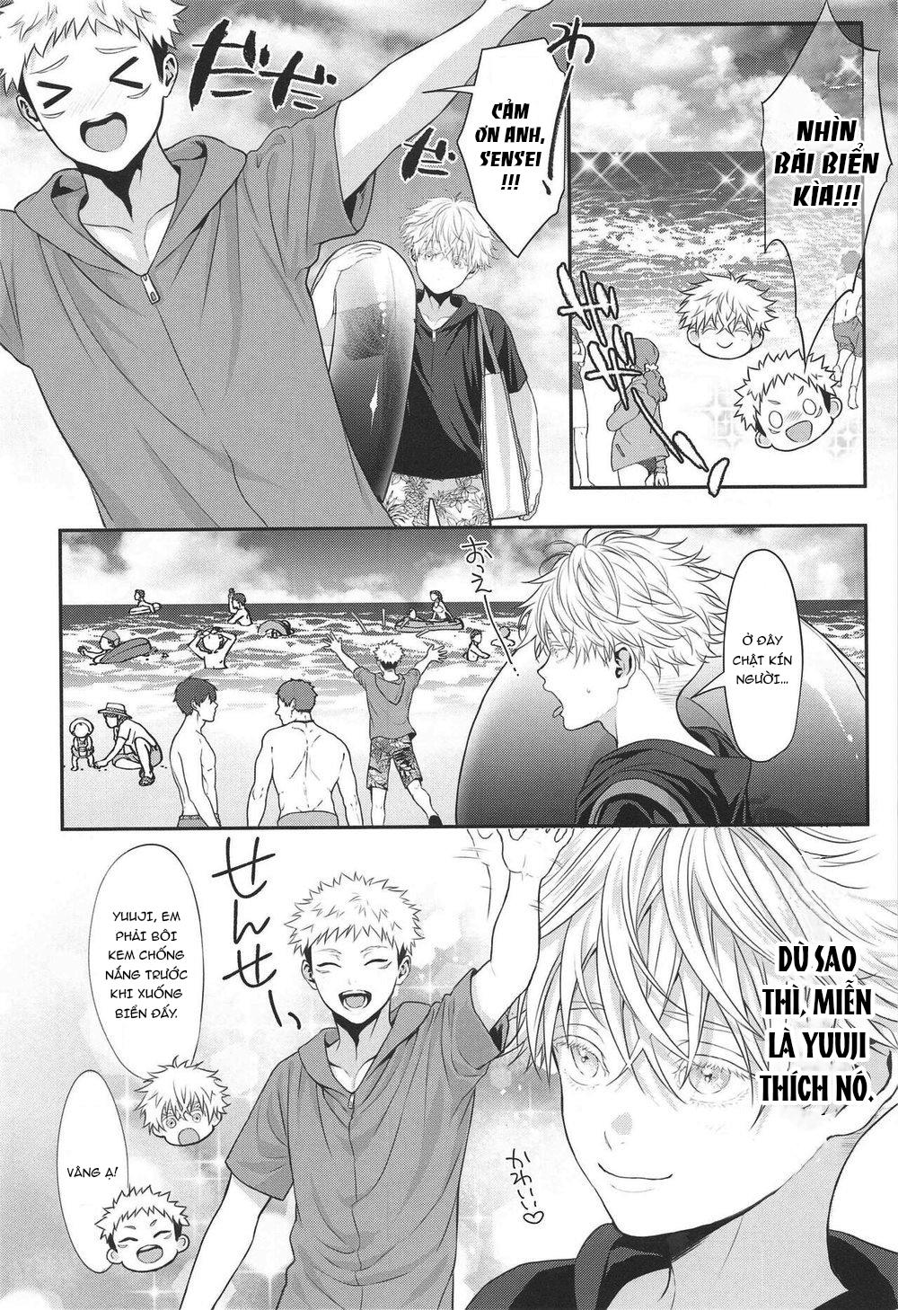 Doujinshi Tổng Hợp Chapter 4 Gojo x Yuuji - Next Chapter 5 Yuuji x Megumi