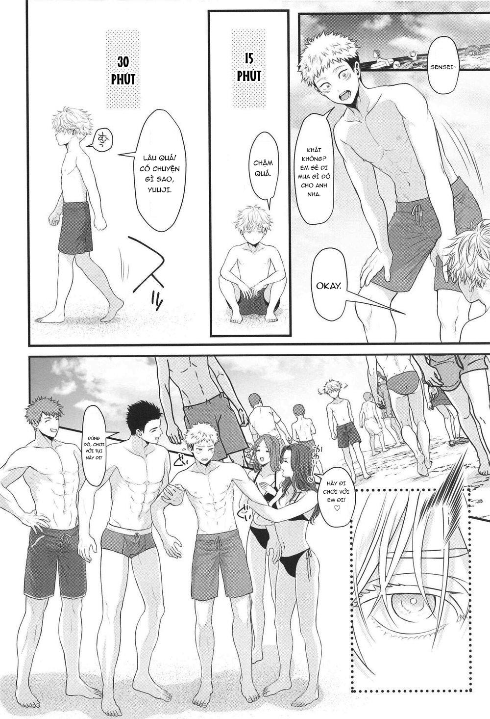 Doujinshi Tổng Hợp Chapter 4 Gojo x Yuuji - Next Chapter 5 Yuuji x Megumi