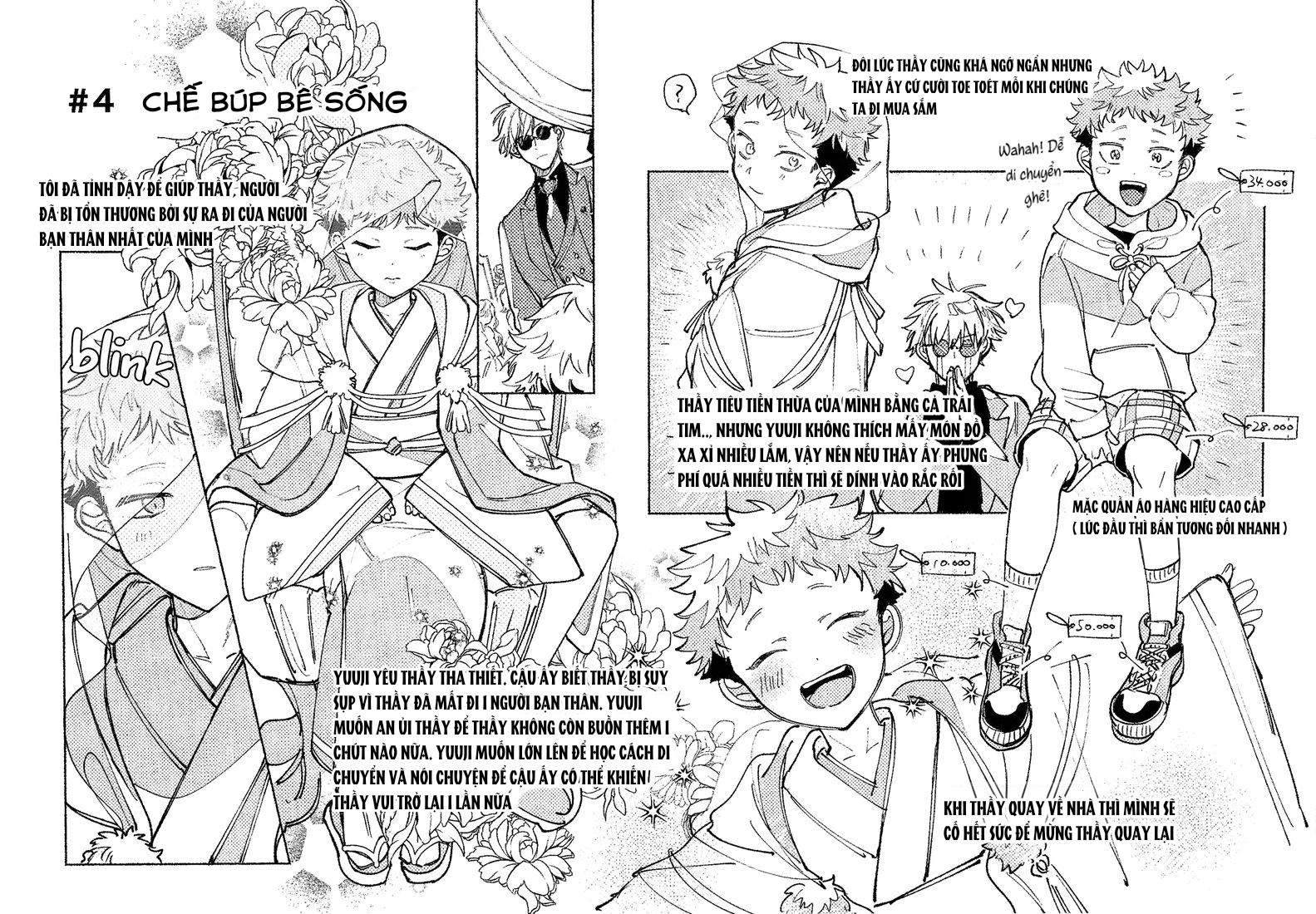 Doujinshi Tổng Hợp Chapter 8 Gojo x Yuuji - Next Chapter 9 Gojo x Megumi