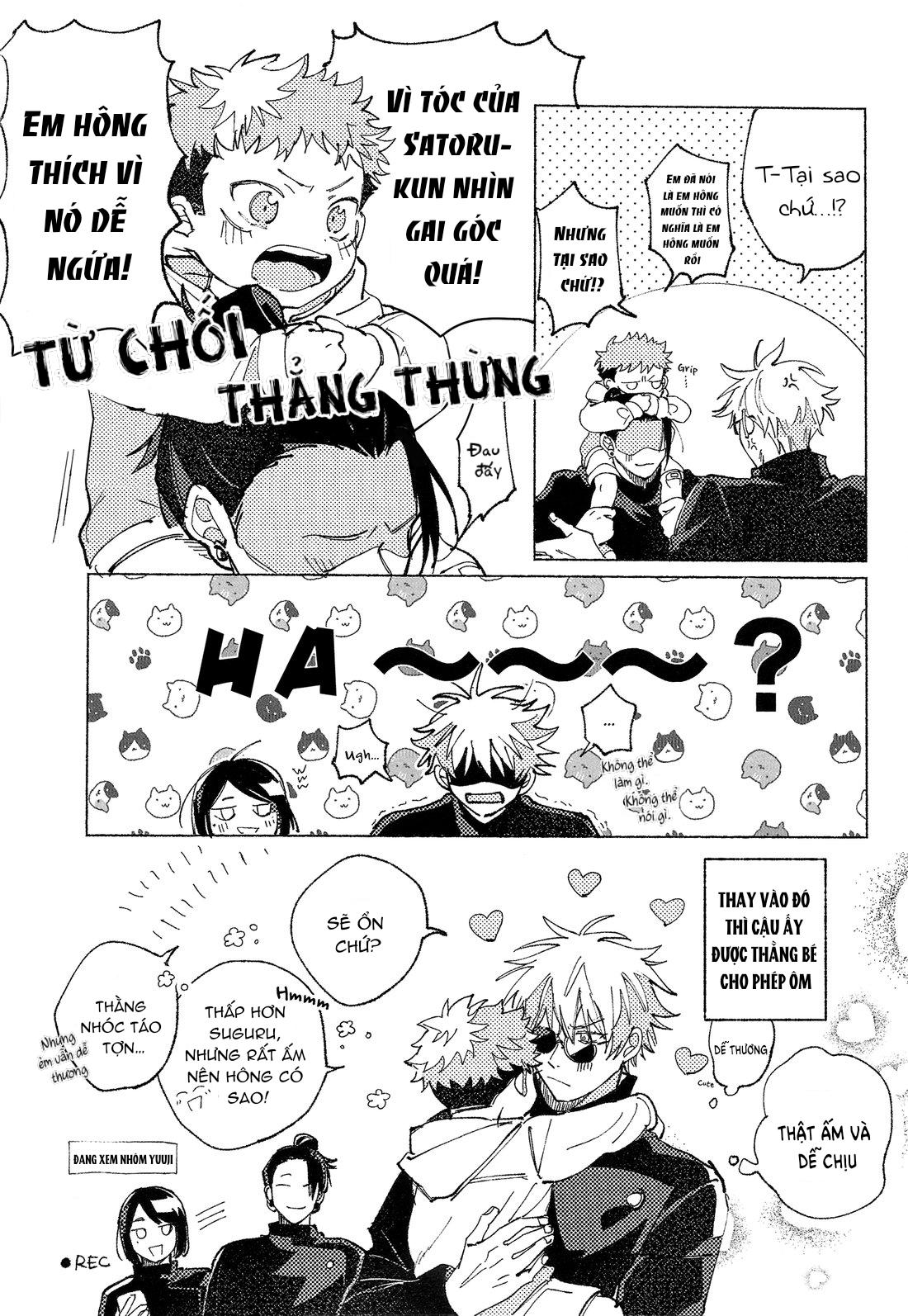 Doujinshi Tổng Hợp Chapter 8 Gojo x Yuuji - Next Chapter 9 Gojo x Megumi