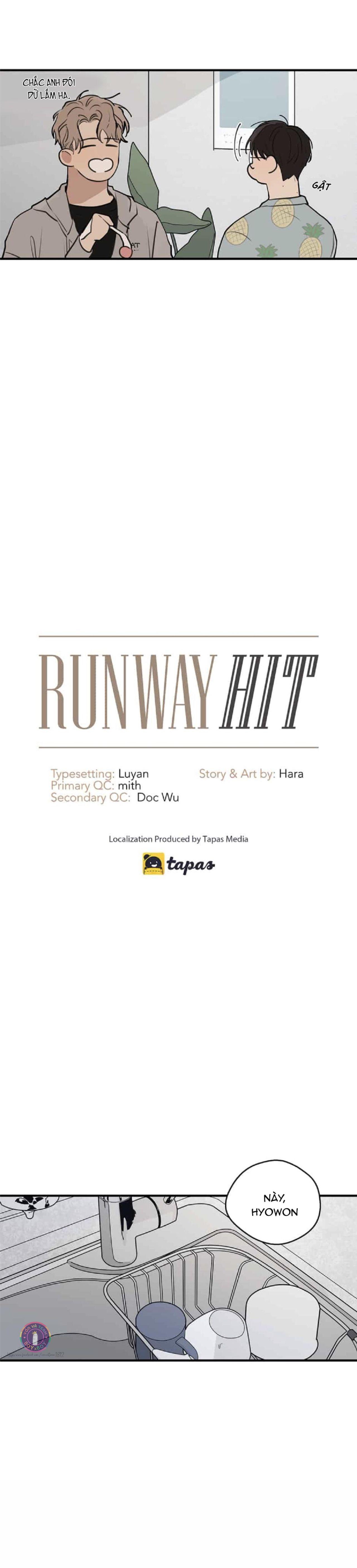 Runway Hit (END) Chapter 29 - Next Chapter 30