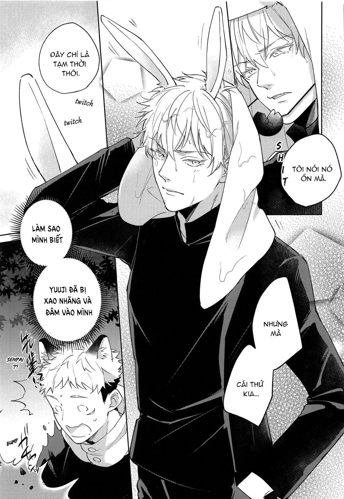 Doujinshi Tổng Hợp Chapter 11 Gojo x Yuuji - Next Chapter 12.1 Gojo x Megumi