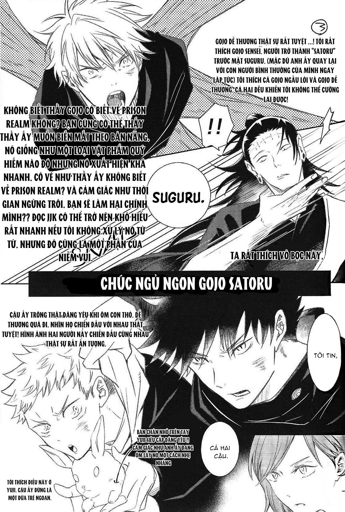 Doujinshi Tổng Hợp Chapter 12.2 Gojo x Megum - Next Chapter 12.3 Gojo x Megum