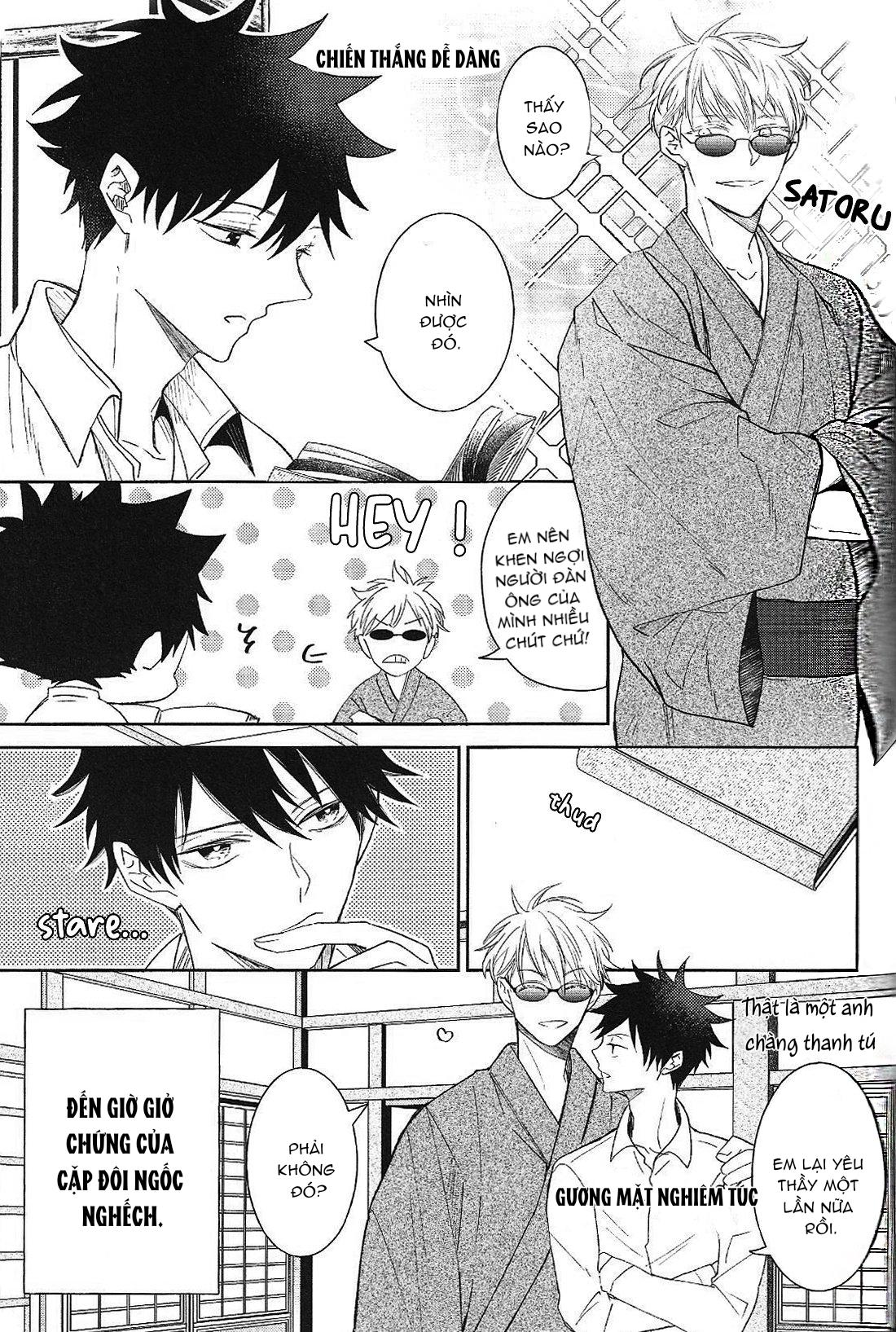 Doujinshi Tổng Hợp Chapter 12.2 Gojo x Megum - Next Chapter 12.3 Gojo x Megum