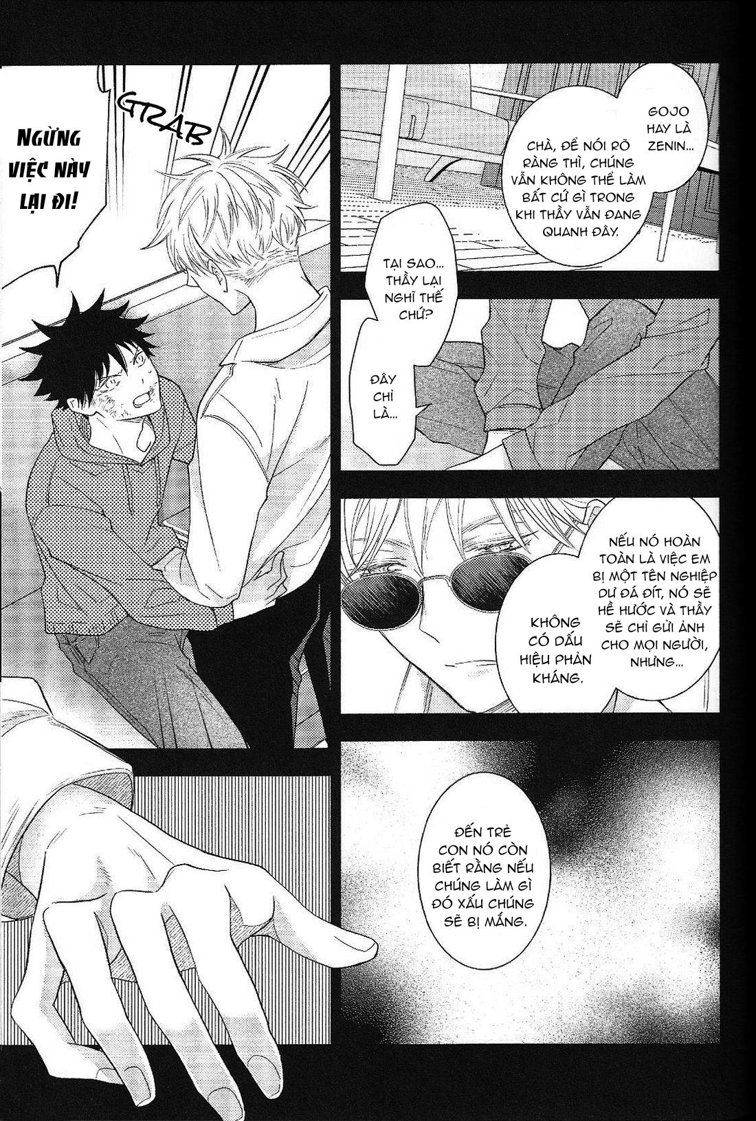 Doujinshi Tổng Hợp Chapter 12.3 Gojo x Megum - Next Chapter 13 GetoxGojoxMegum