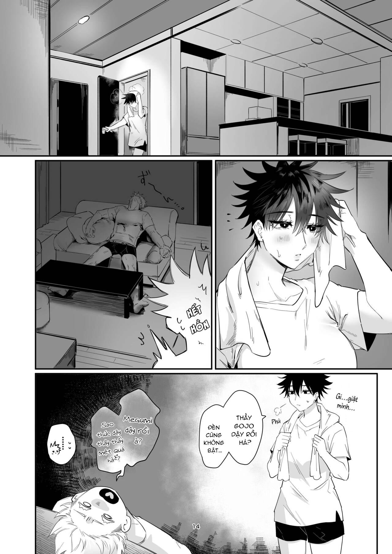 Doujinshi Tổng Hợp Chapter 13 GetoxGojoxMegum - Next Chapter 14 Gojo x Megumi