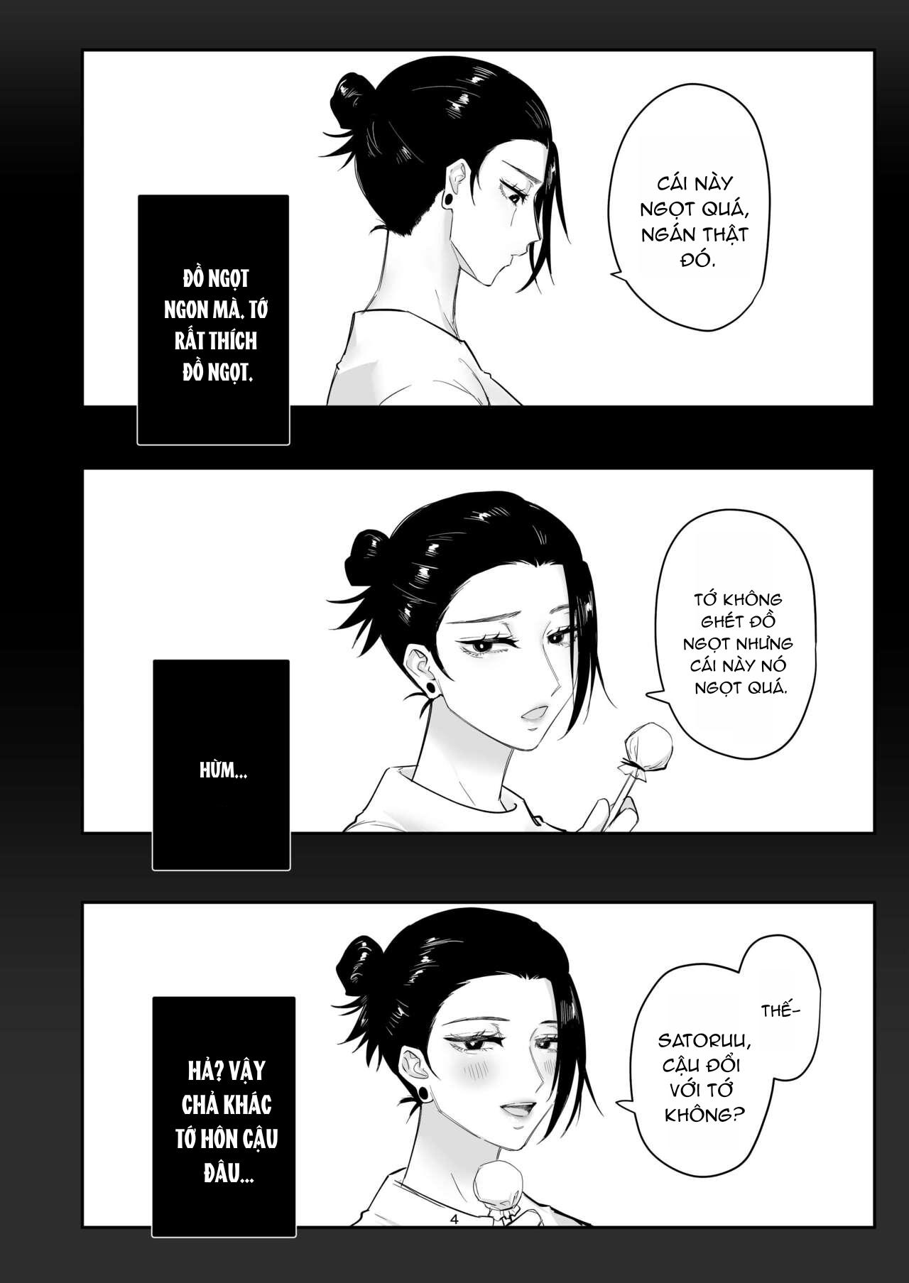 Doujinshi Tổng Hợp Chapter 13 GetoxGojoxMegum - Next Chapter 14 Gojo x Megumi