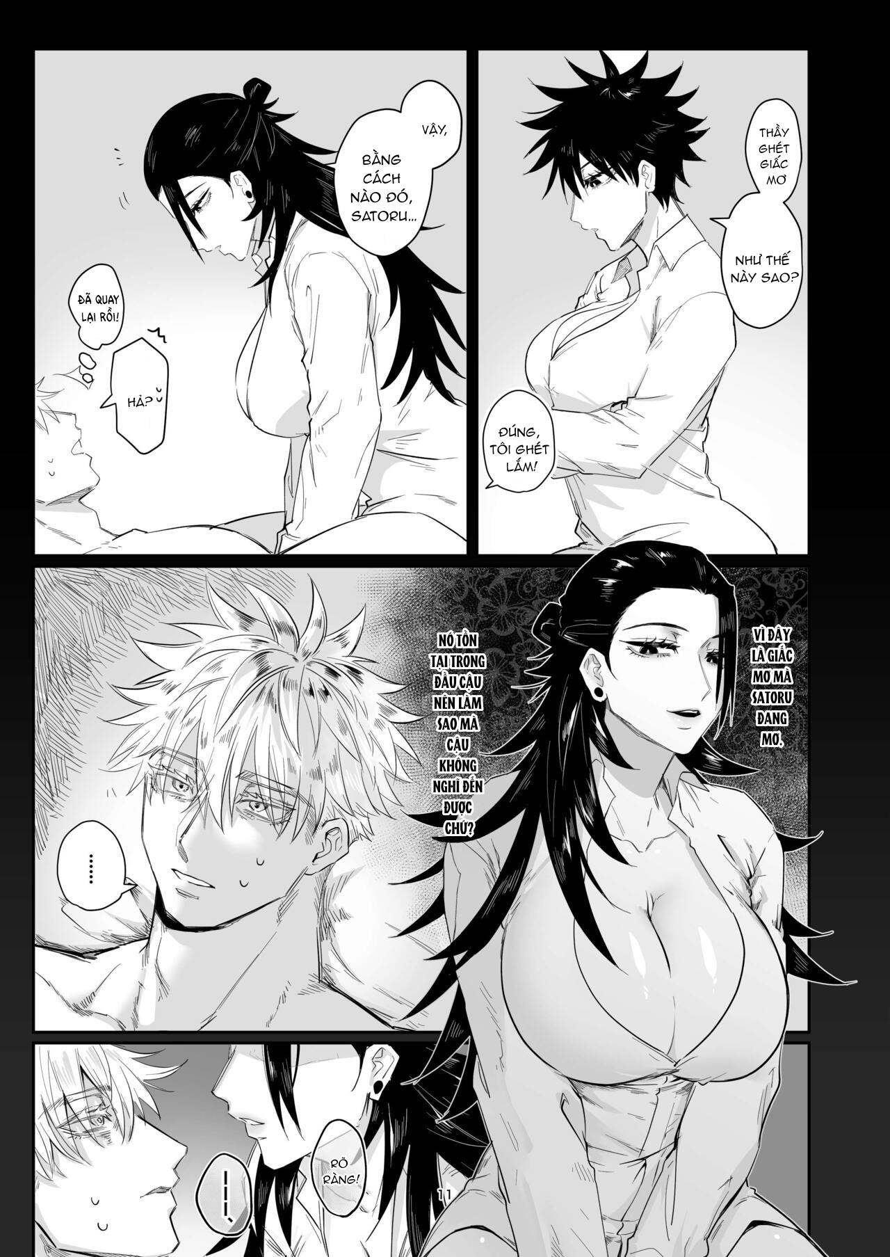 Doujinshi Tổng Hợp Chapter 13 GetoxGojoxMegum - Next Chapter 14 Gojo x Megumi