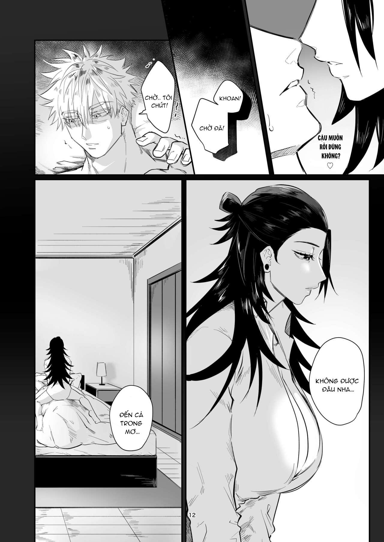 Doujinshi Tổng Hợp Chapter 13 GetoxGojoxMegum - Next Chapter 14 Gojo x Megumi