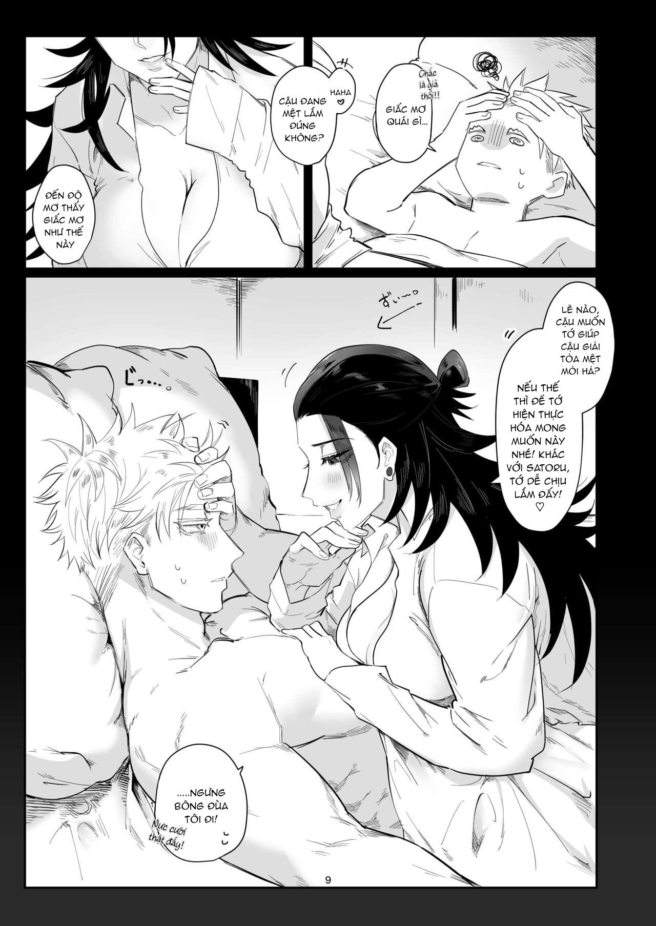 Doujinshi Tổng Hợp Chapter 13 GetoxGojoxMegum - Next Chapter 14 Gojo x Megumi