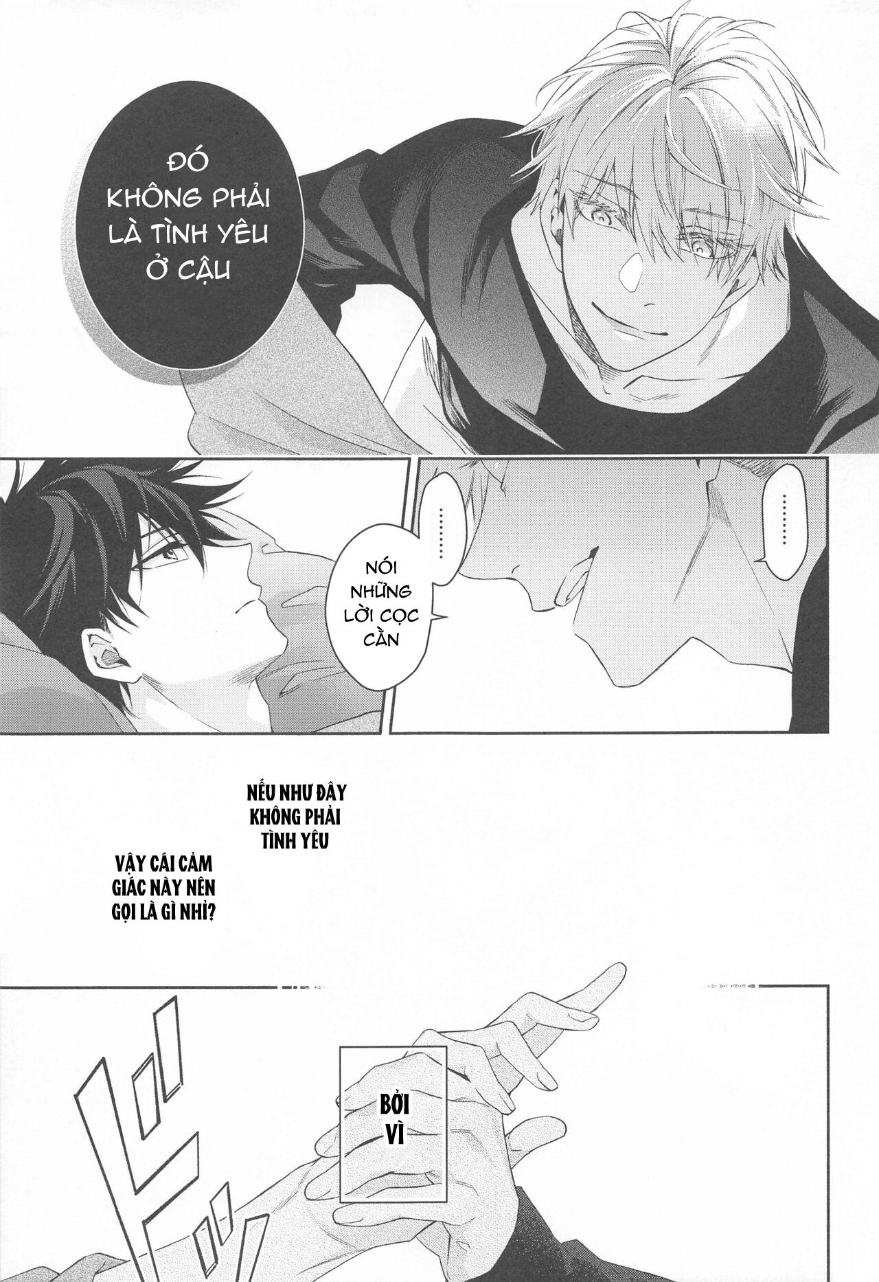 Doujinshi Tổng Hợp Chapter 14 Gojo x Megumi - Next Chapter 15.1 Megumi x Sukuna