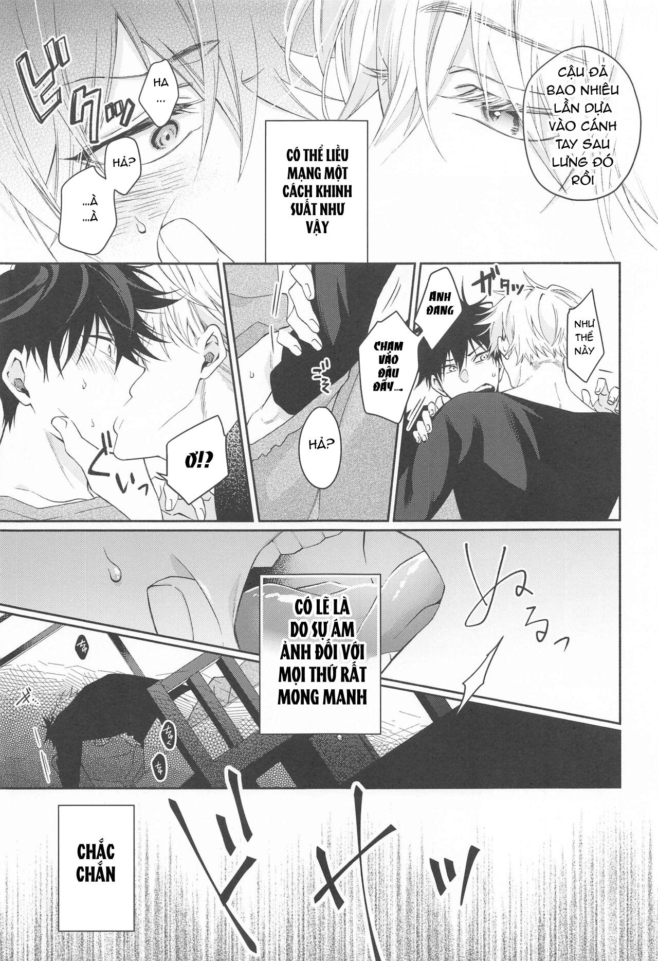 Doujinshi Tổng Hợp Chapter 14 Gojo x Megumi - Next Chapter 15.1 Megumi x Sukuna