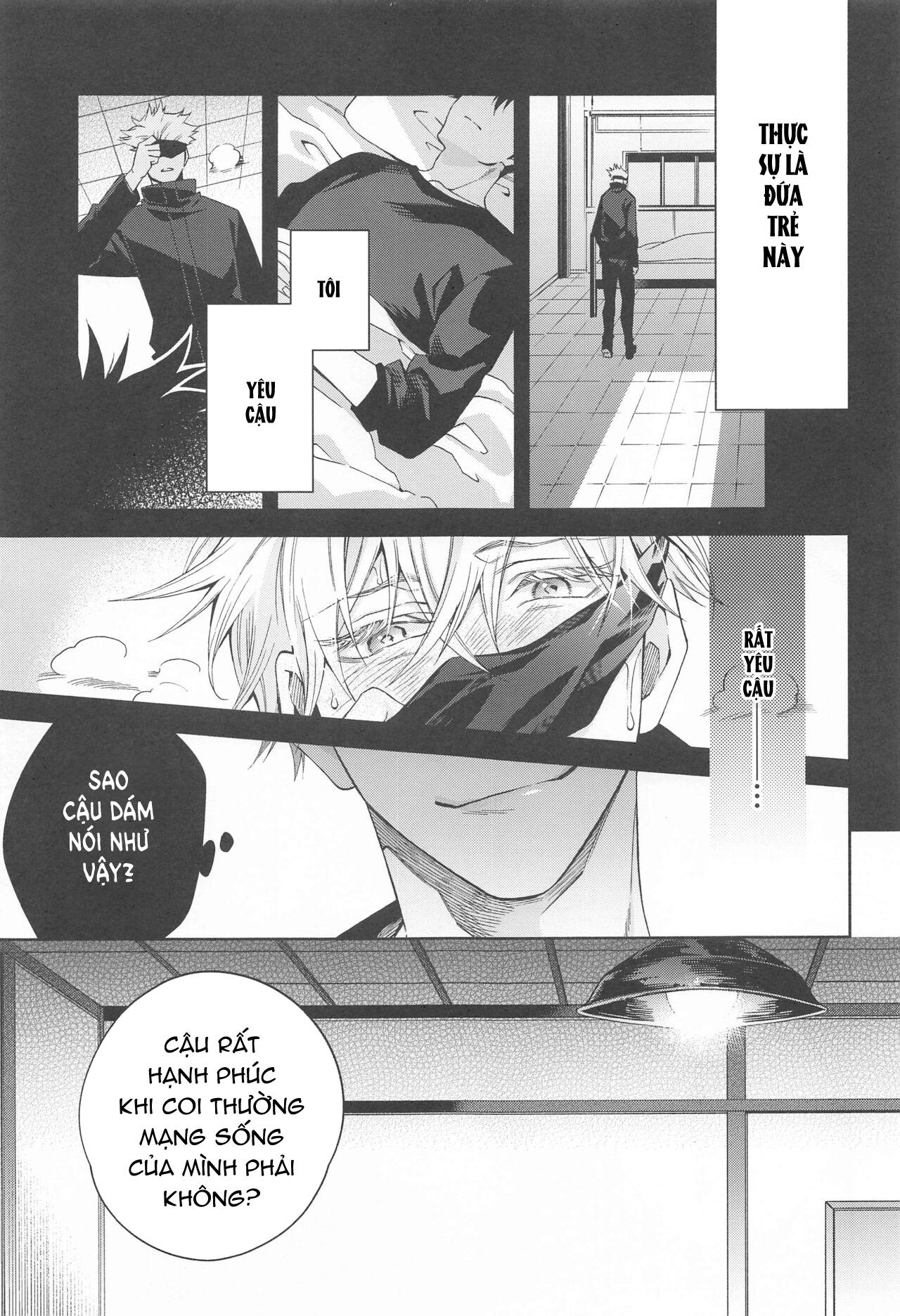 Doujinshi Tổng Hợp Chapter 14 Gojo x Megumi - Next Chapter 15.1 Megumi x Sukuna