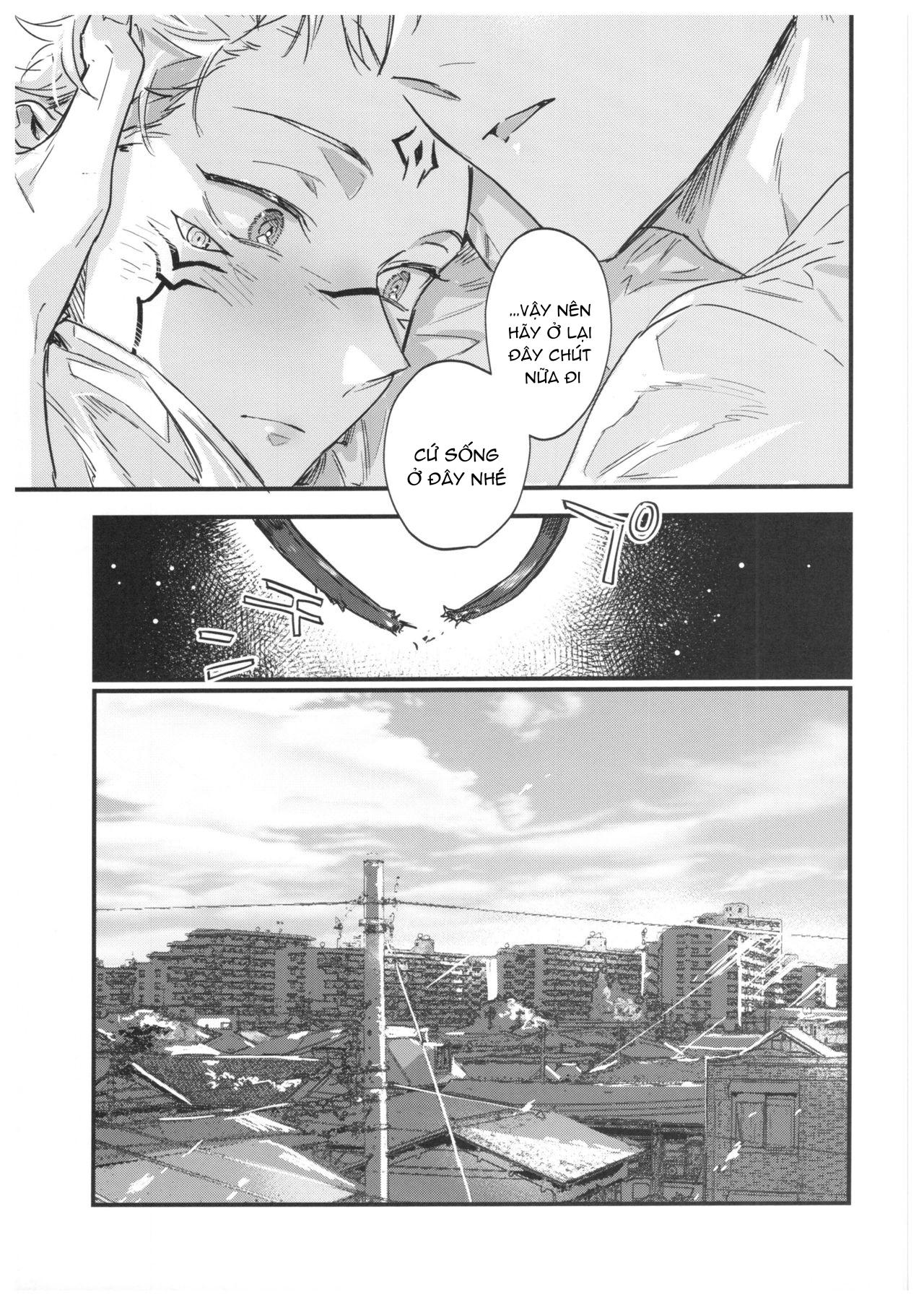 Doujinshi Tổng Hợp Chapter 15.2 Megumi x Sukuna - Next Chapter 16 Gojo x Yuuji