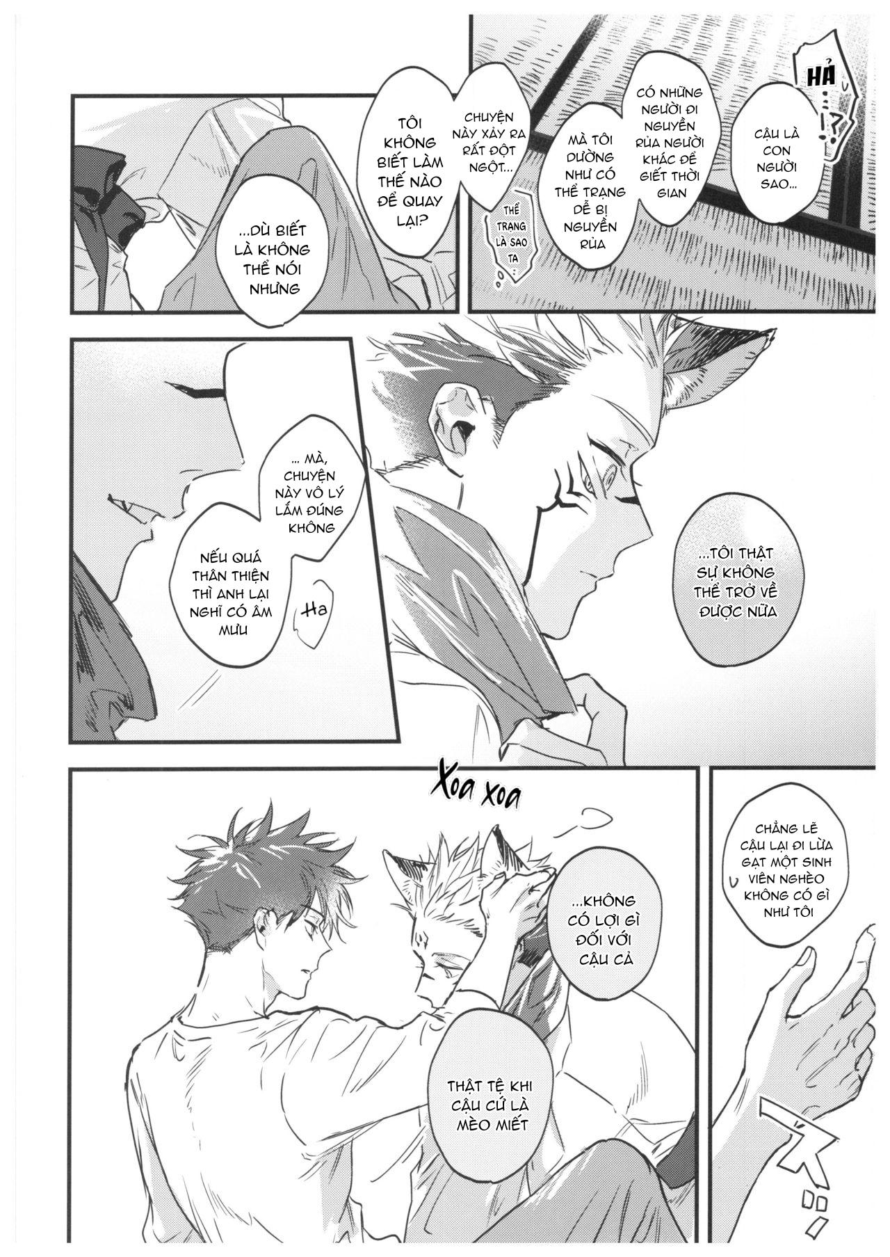 Doujinshi Tổng Hợp Chapter 15.2 Megumi x Sukuna - Next Chapter 16 Gojo x Yuuji