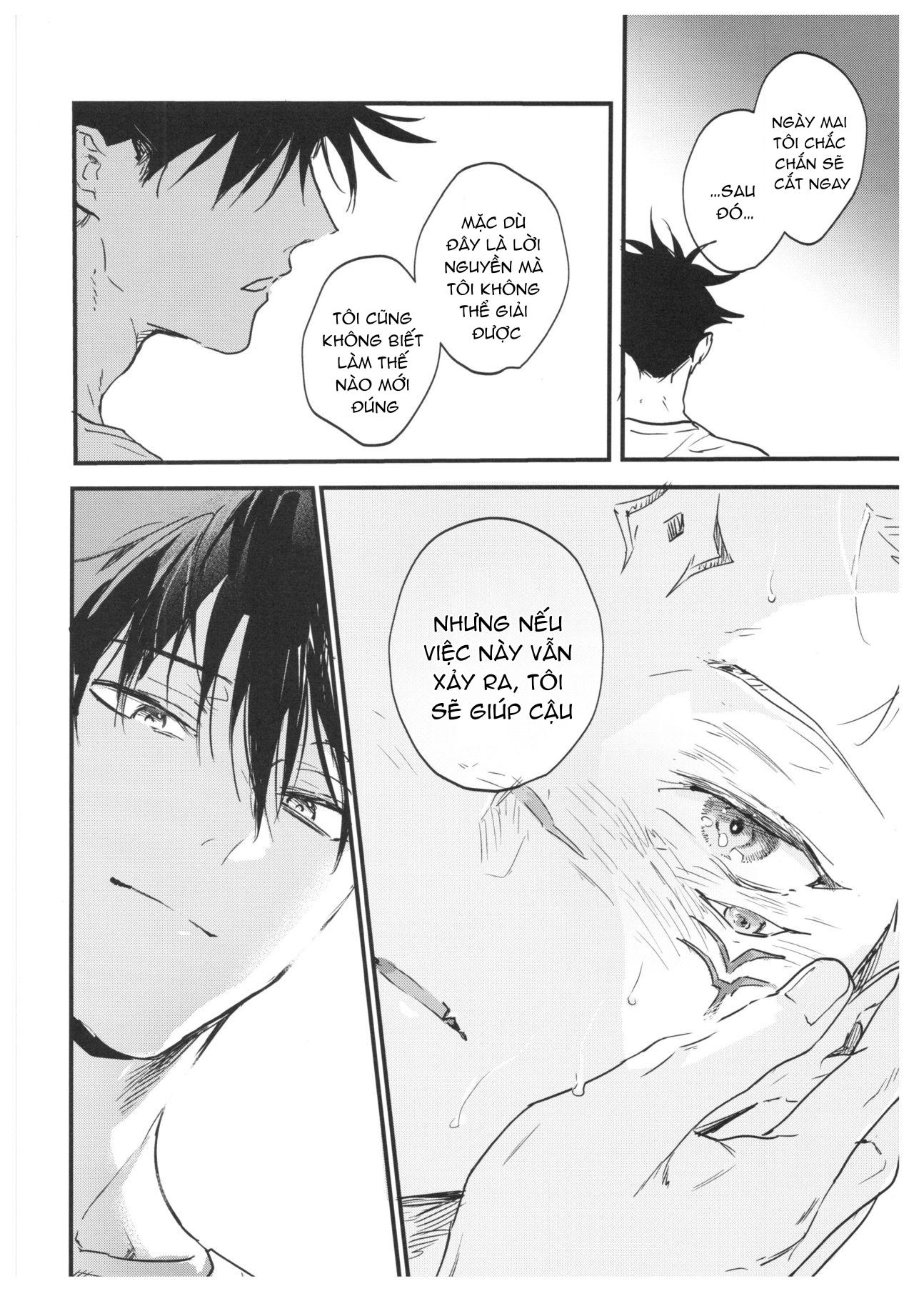 Doujinshi Tổng Hợp Chapter 15.2 Megumi x Sukuna - Next Chapter 16 Gojo x Yuuji