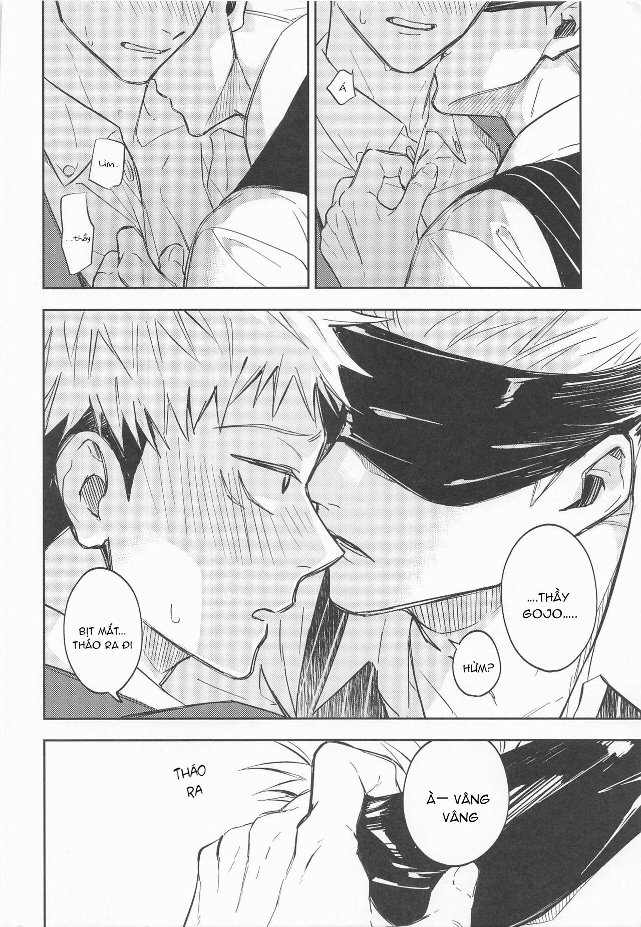 Doujinshi Tổng Hợp Chapter 16 Gojo x Yuuji - Next Chapter 17 Gojo x Yuuji