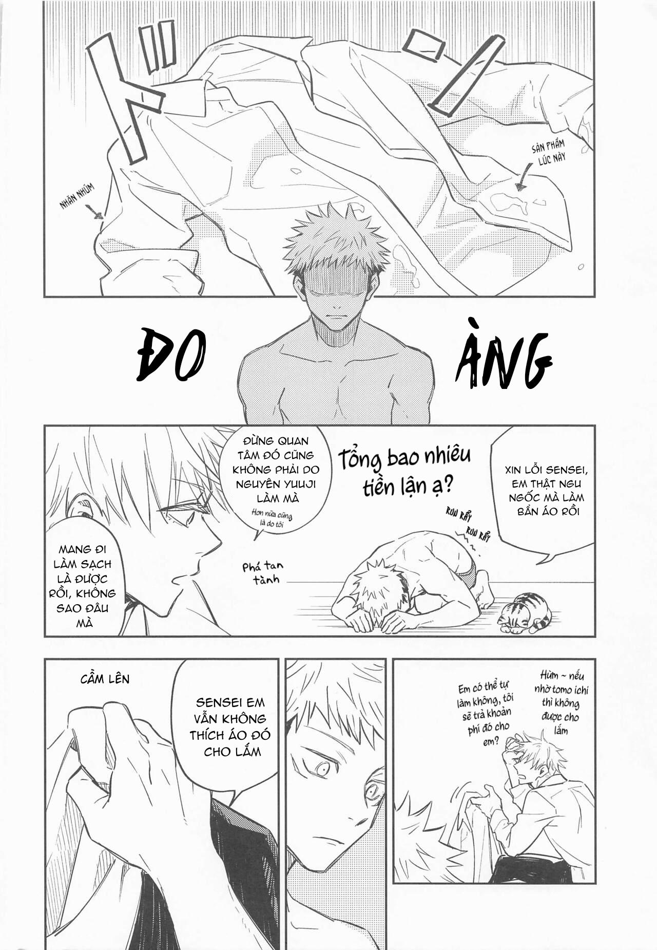 Doujinshi Tổng Hợp Chapter 16 Gojo x Yuuji - Next Chapter 17 Gojo x Yuuji