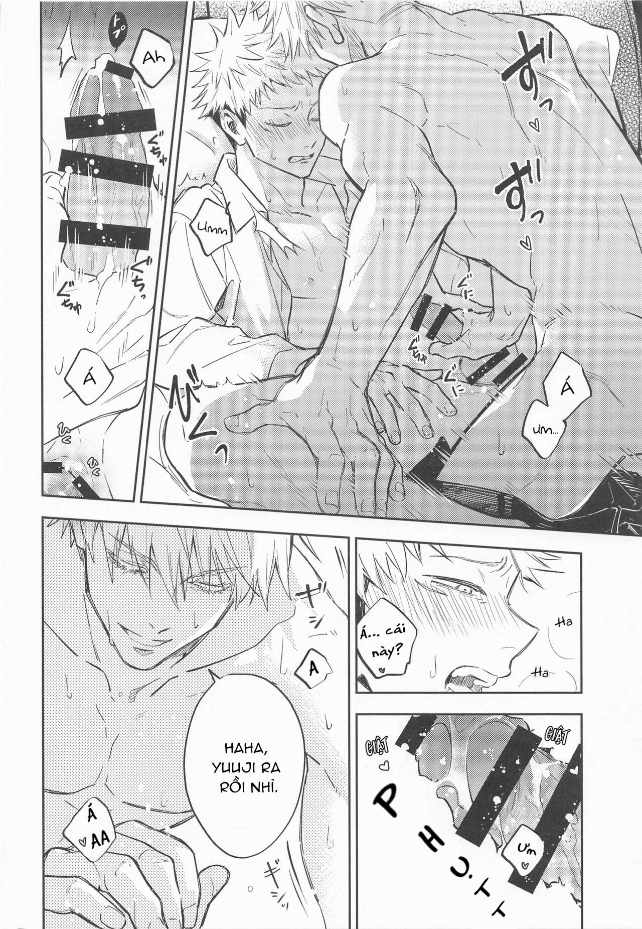 Doujinshi Tổng Hợp Chapter 16 Gojo x Yuuji - Next Chapter 17 Gojo x Yuuji