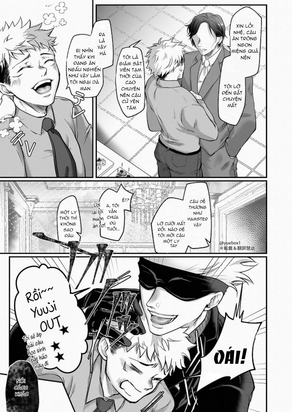 Doujinshi Tổng Hợp Chapter 17 Gojo x Yuuji - Next Chapter 18 Gojo x Megumi