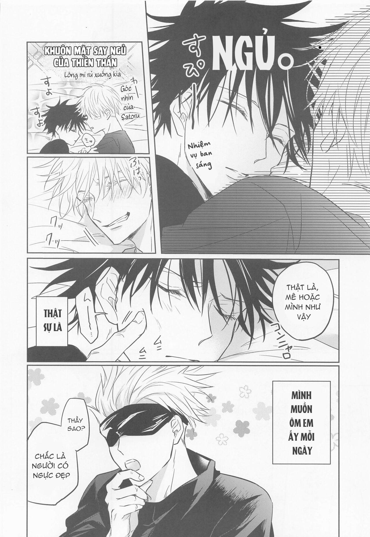 Doujinshi Tổng Hợp Chapter 18 Gojo x Megumi - Next Chapter 19 Gojo x Megumi