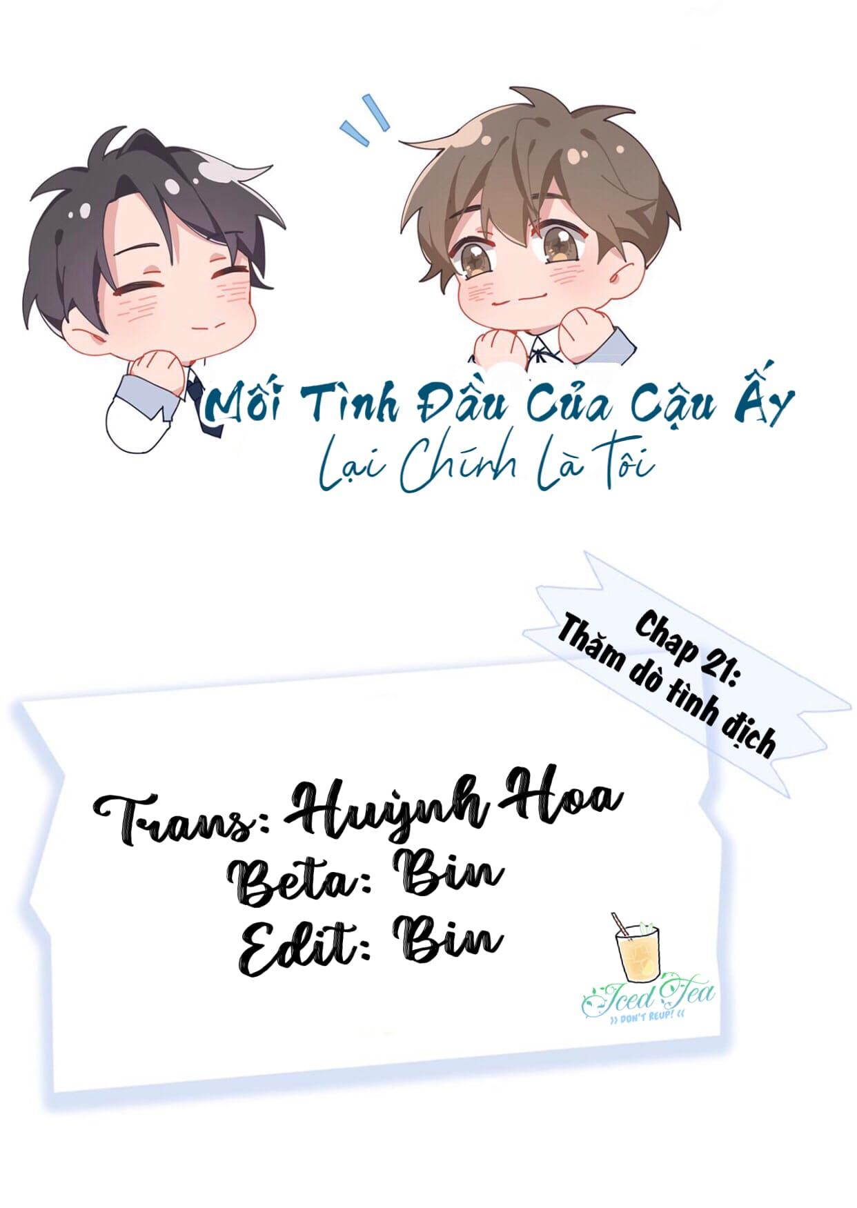 Mối tình đầu của cậu ấy lại chính là tôi Chapter 21 - Next Chapter 22