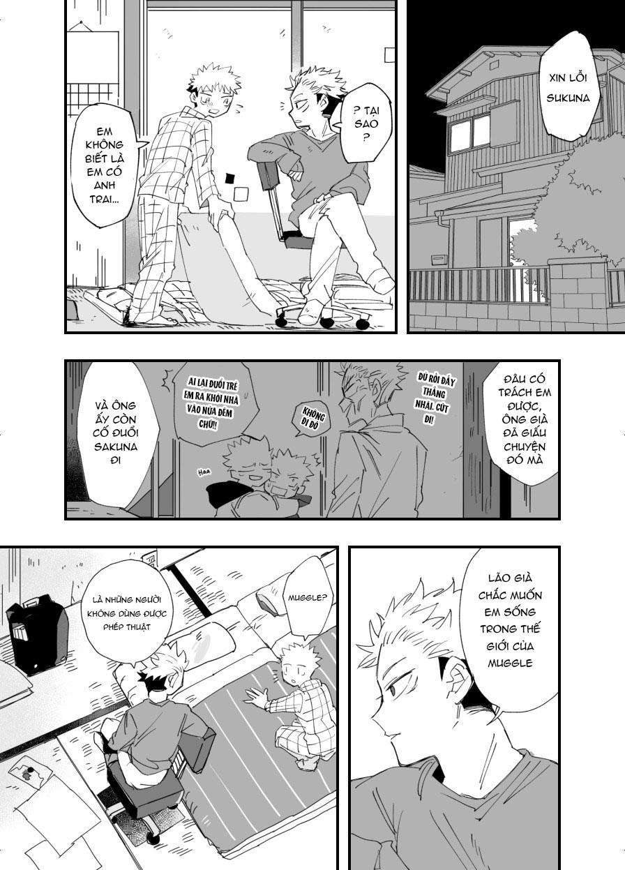 Doujinshi Tổng Hợp Chapter 20 Sukuna x Yuuji - Next Chapter 21 Gojo x Yuuji