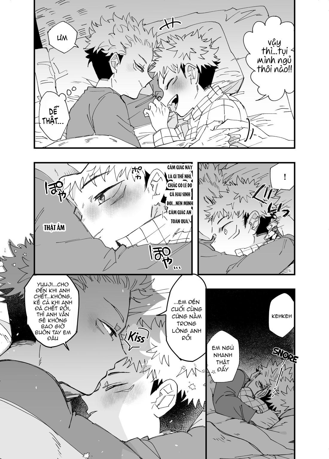 Doujinshi Tổng Hợp Chapter 20 Sukuna x Yuuji - Next Chapter 21 Gojo x Yuuji