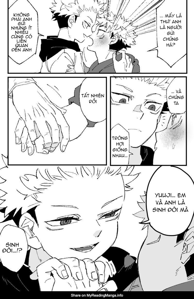 Doujinshi Tổng Hợp Chapter 20 Sukuna x Yuuji - Next Chapter 21 Gojo x Yuuji