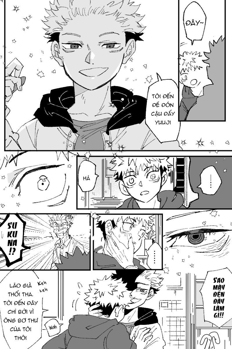 Doujinshi Tổng Hợp Chapter 20 Sukuna x Yuuji - Next Chapter 21 Gojo x Yuuji