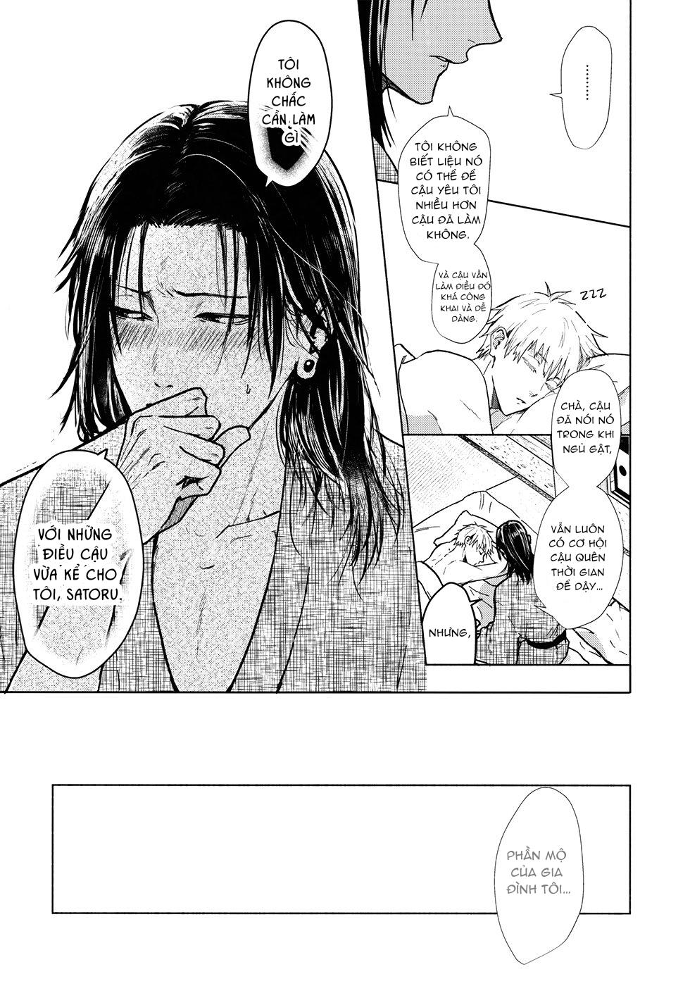 Doujinshi Tổng Hợp Chapter 22 Geto x Gojo - Next Chapter 23 Megumi x Yuuji