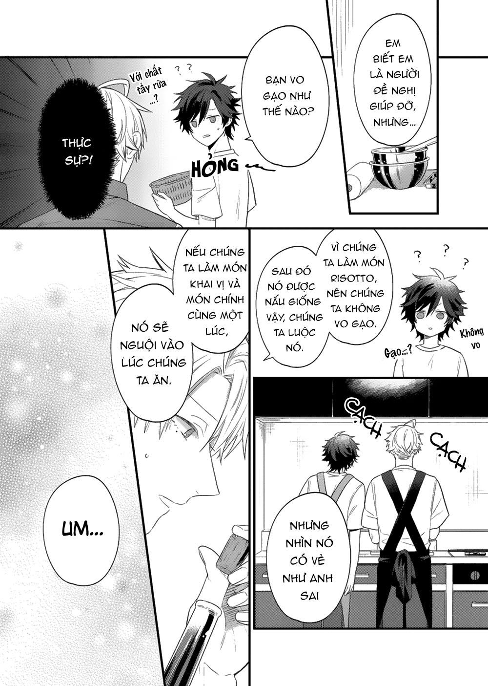 Koi no Recipe wa Amakute Chapter 6 - Trang 2