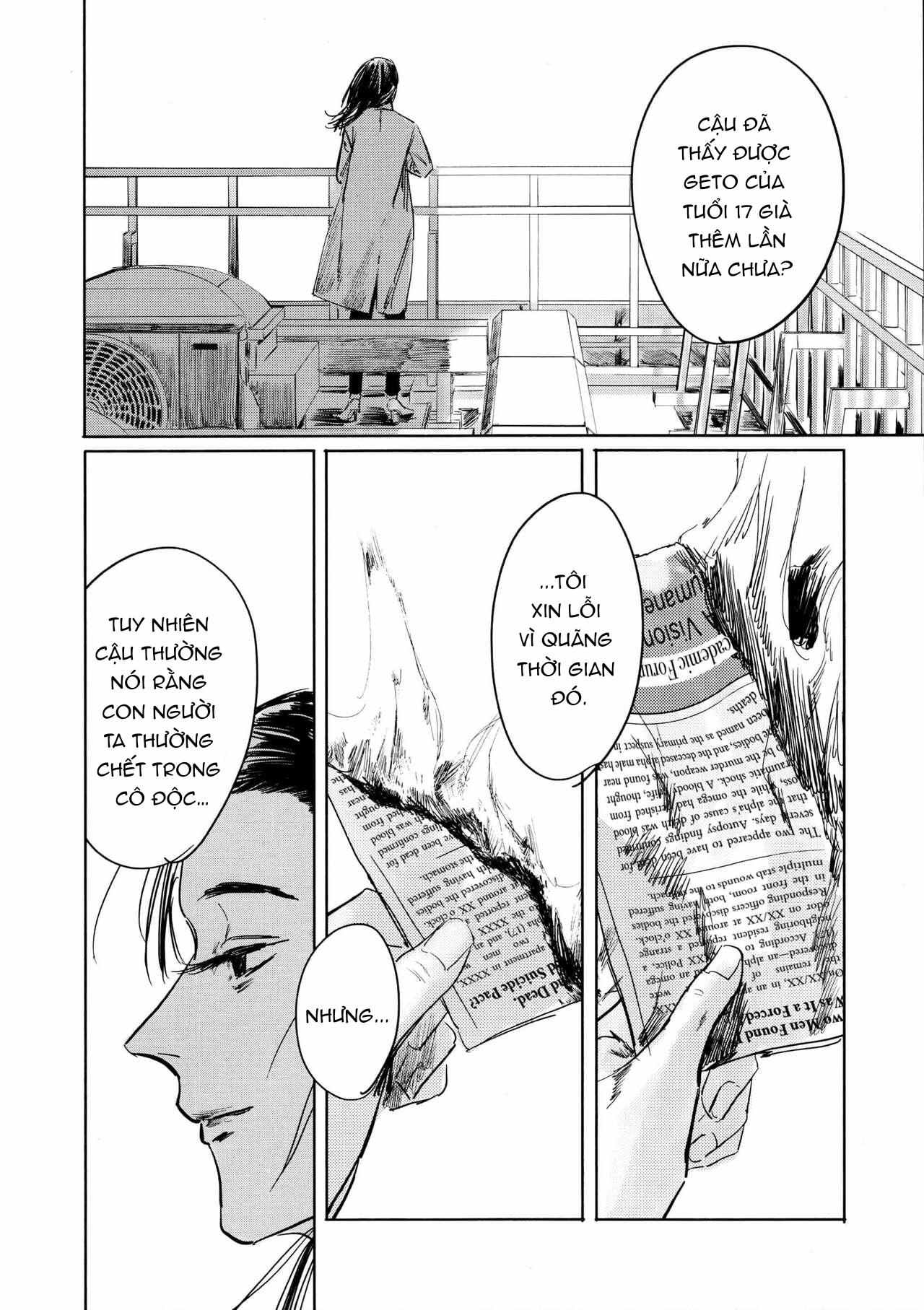 Doujinshi Tổng Hợp Chapter 24 Gojo x Geto - Next Chapter 25.1 Nanami x Yuuji