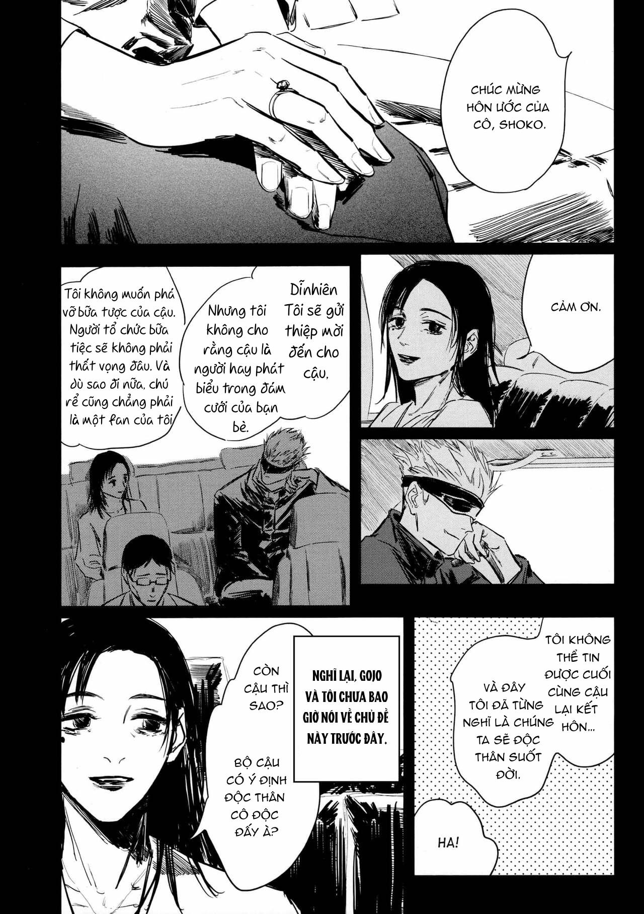 Doujinshi Tổng Hợp Chapter 24 Gojo x Geto - Next Chapter 25.1 Nanami x Yuuji