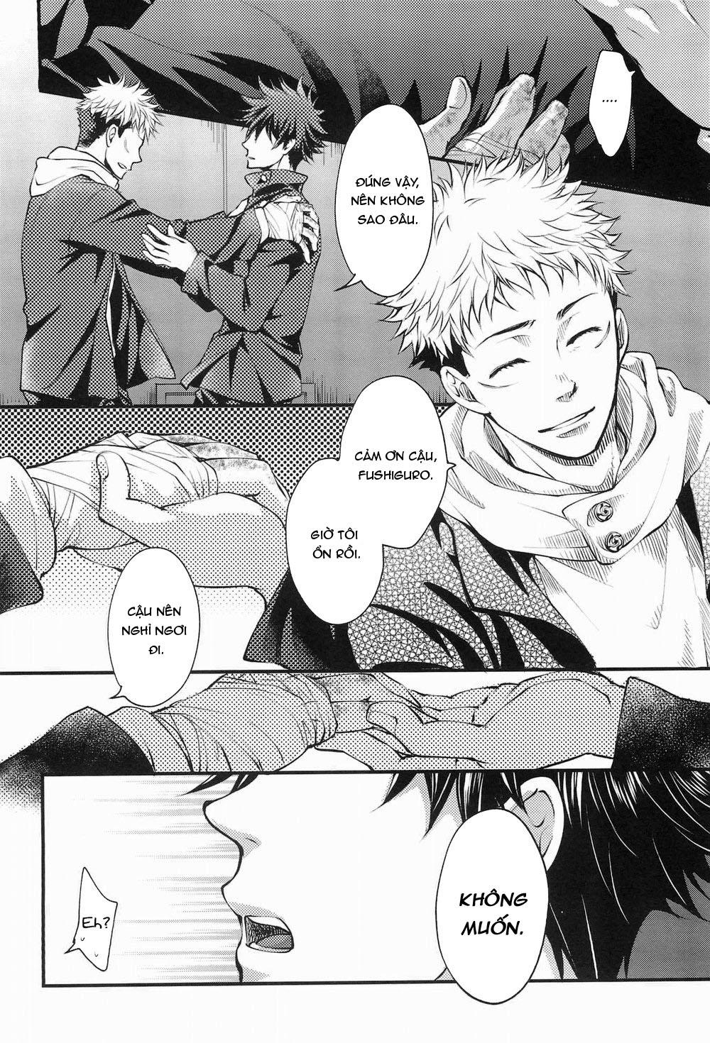 Doujinshi Tổng Hợp Chapter 35 Yuuji x Megumi - Next Chapter 36 Gojo x Juuji