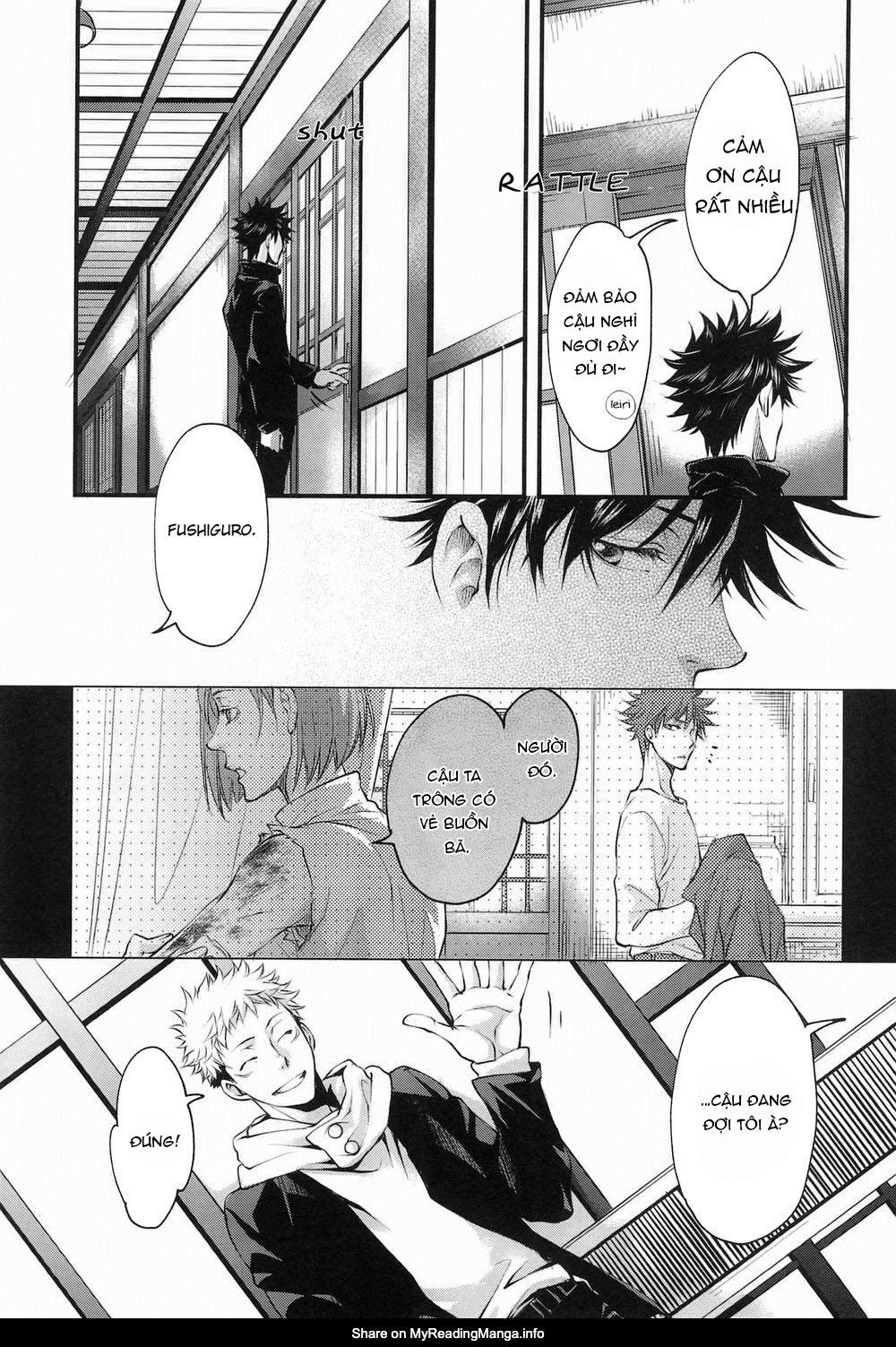 Doujinshi Tổng Hợp Chapter 35 Yuuji x Megumi - Next Chapter 36 Gojo x Juuji