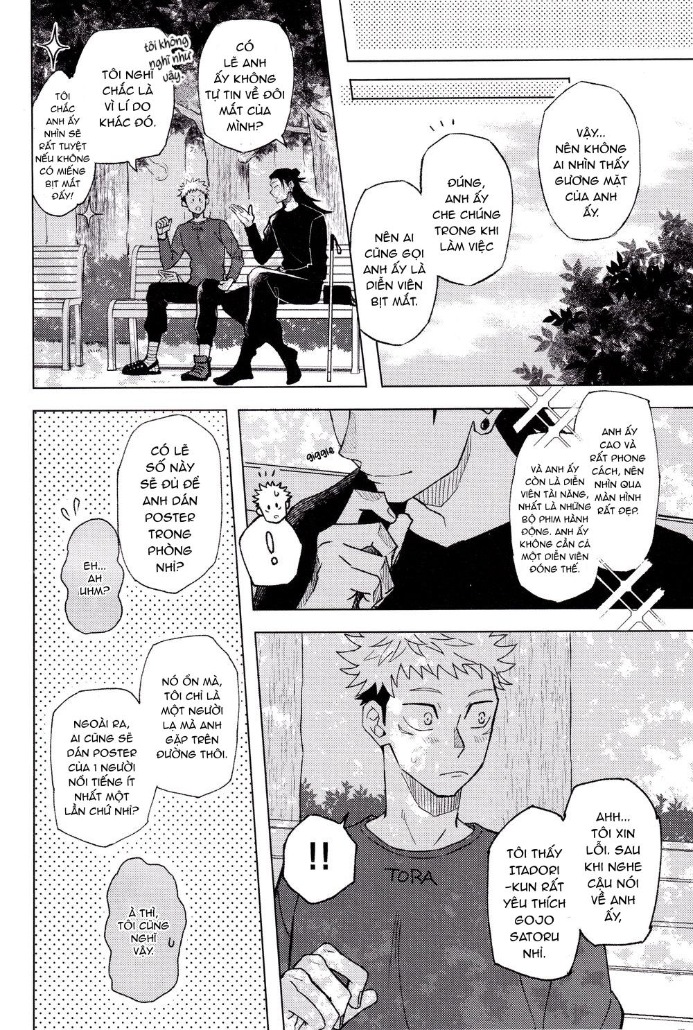 Doujinshi Tổng Hợp Chapter 36 Gojo x Juuji - Next Chapter 37 Yuuji x Megumi