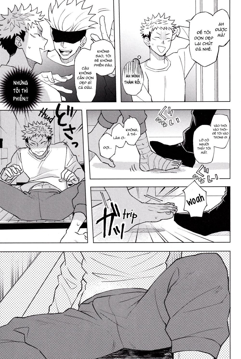 Doujinshi Tổng Hợp Chapter 36 Gojo x Juuji - Next Chapter 37 Yuuji x Megumi