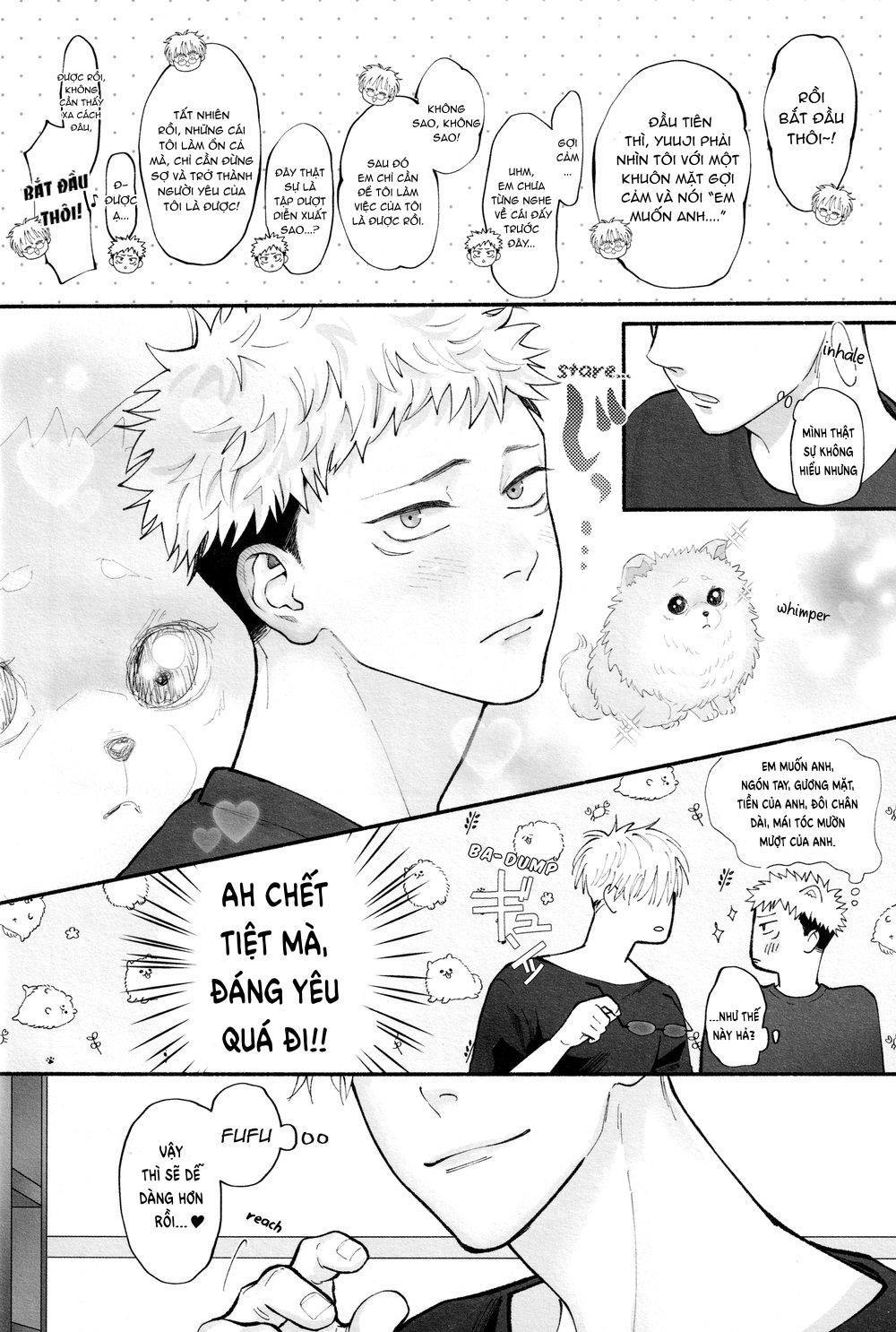 Doujinshi Tổng Hợp Chapter 36 Gojo x Juuji - Next Chapter 37 Yuuji x Megumi