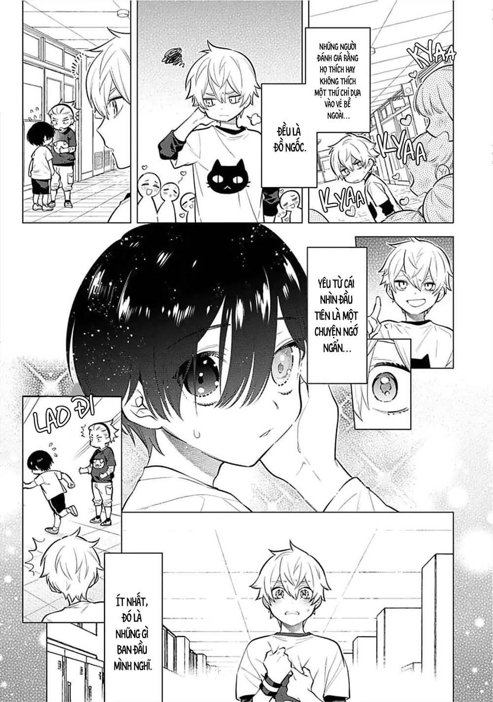 Hanamaru Manga Yin Kana là một cặp song sinh được tôi yêu quý Chapter 3 - Trang 3