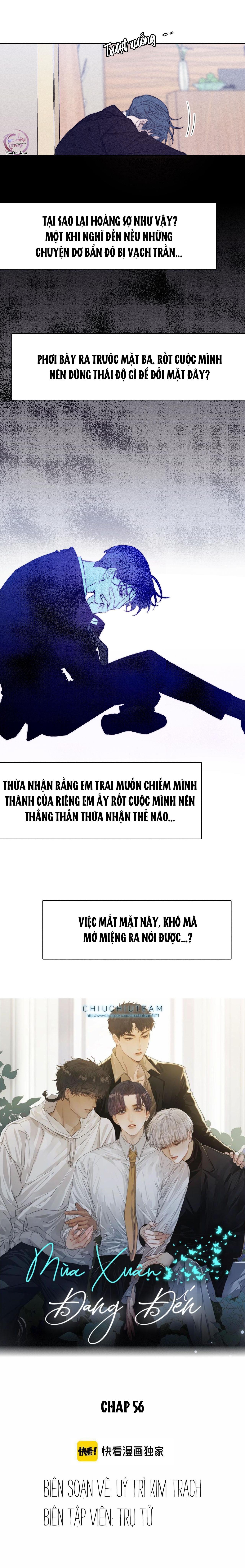 Mùa Xuân Đang Đến Chapter 56 - Next Chapter 57