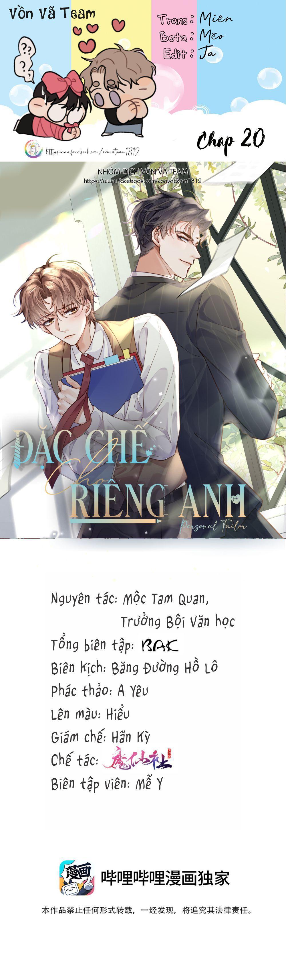 Đặc Chế Cho Riêng Anh Chapter 20 - Next 