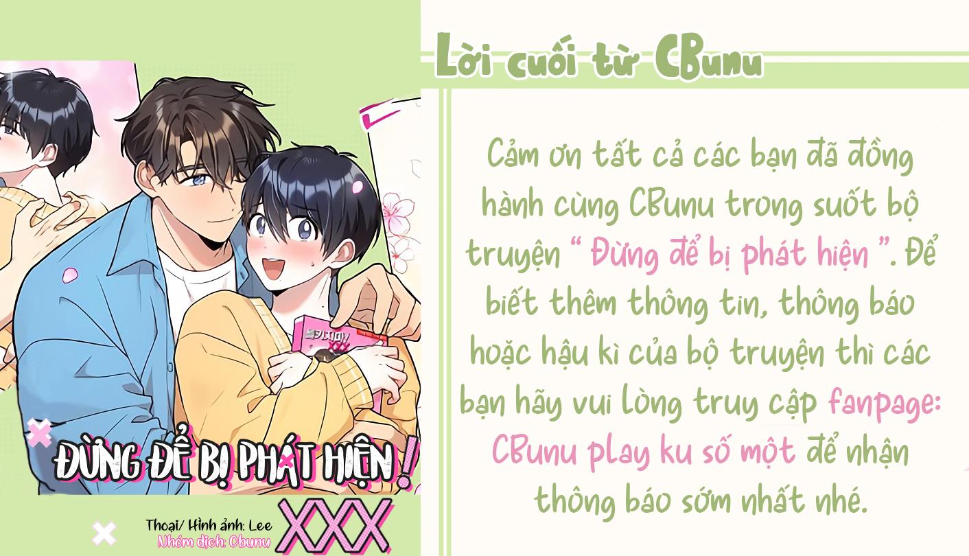 (CBunu) Đừng Để Bị Phát Hiện!! Chapter 24 END - Next Chapter 25 Hậu kì