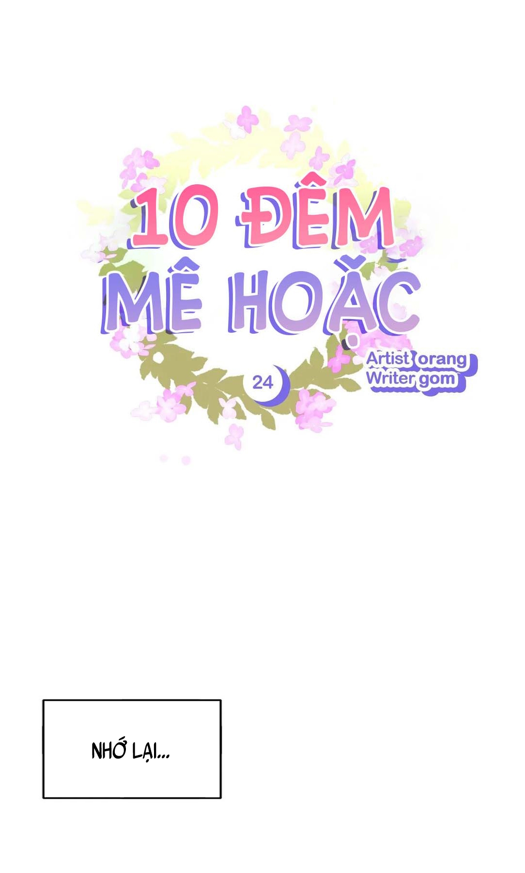 10 Đêm Mê Hoặc Chapter 24 - Next Chapter 25